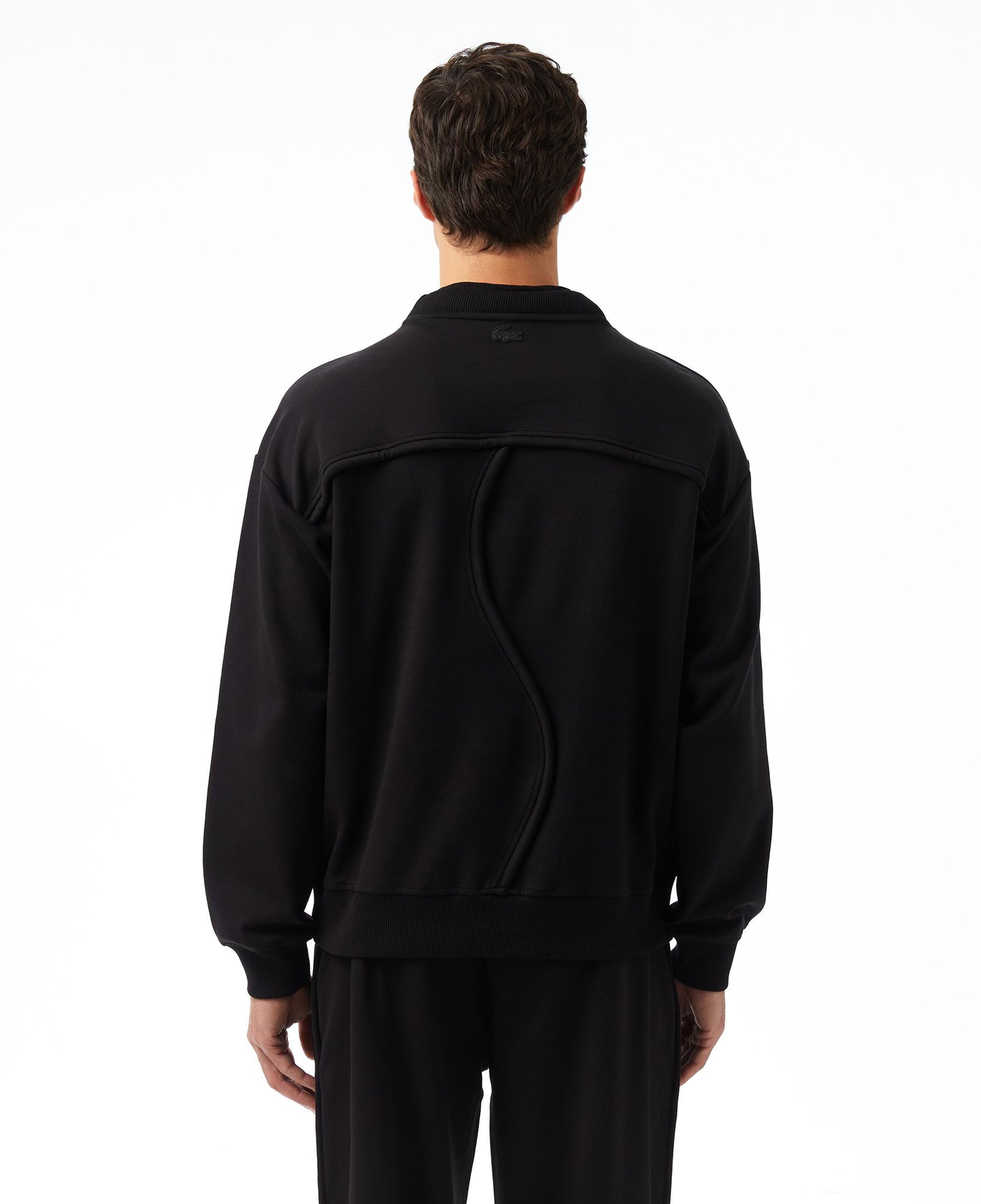 Lacoste x House of SuperStep Sport Erkek Siyah Sweatshirt