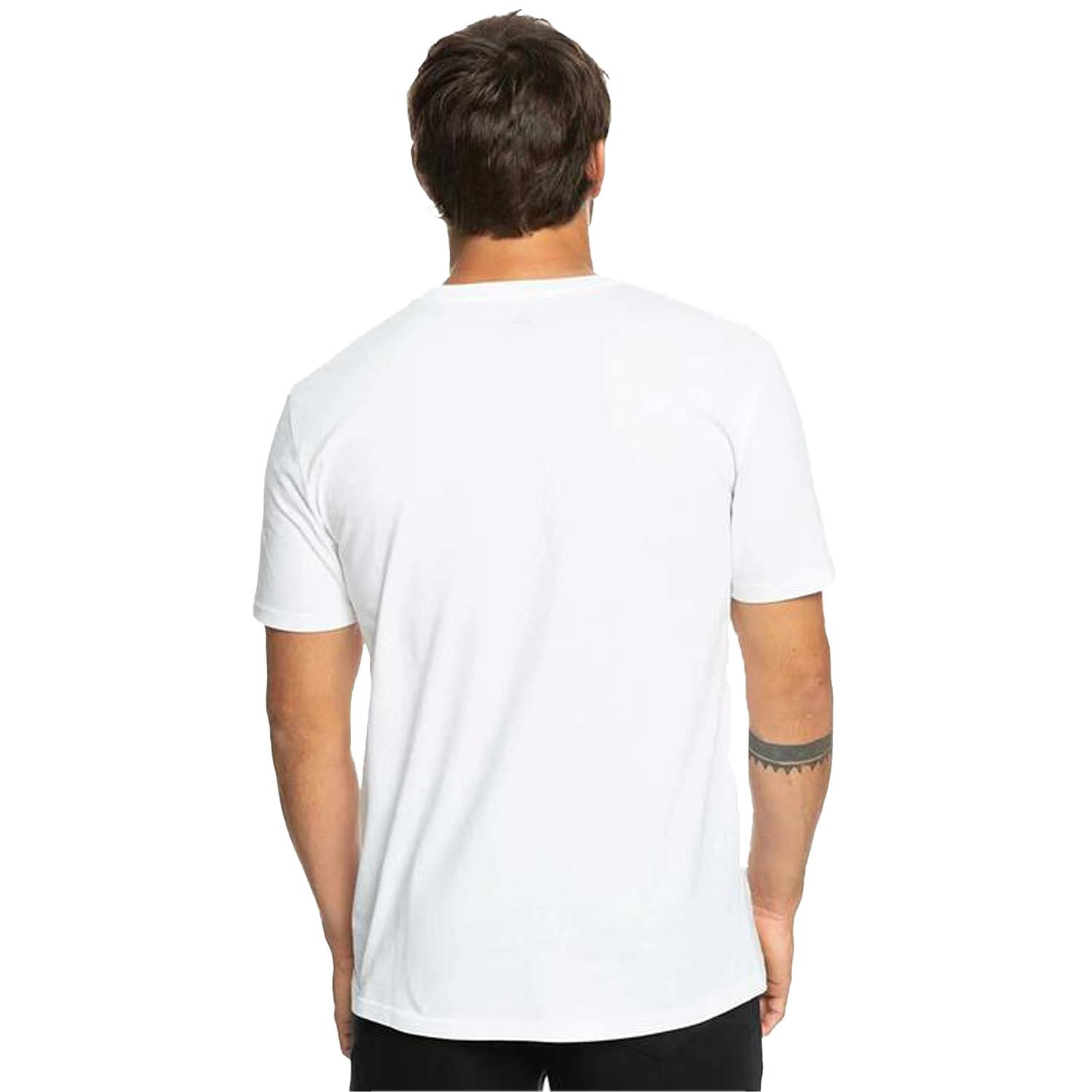 Quiksilver Sunsetwave Erkek Beyaz Tişört