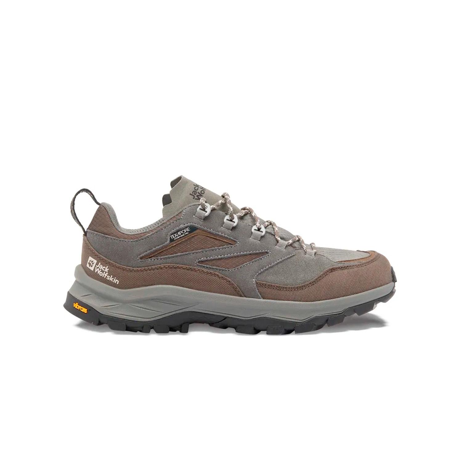 Jack Wolfskin Cyrox Texapore Low Erkek Kahverengi Outdoor Ayakkabı