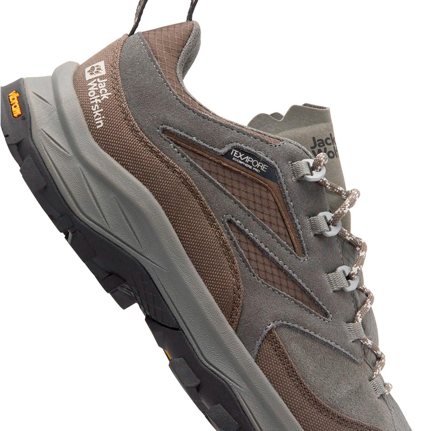 Jack Wolfskin Cyrox Texapore Low Erkek Kahverengi Outdoor Ayakkabı