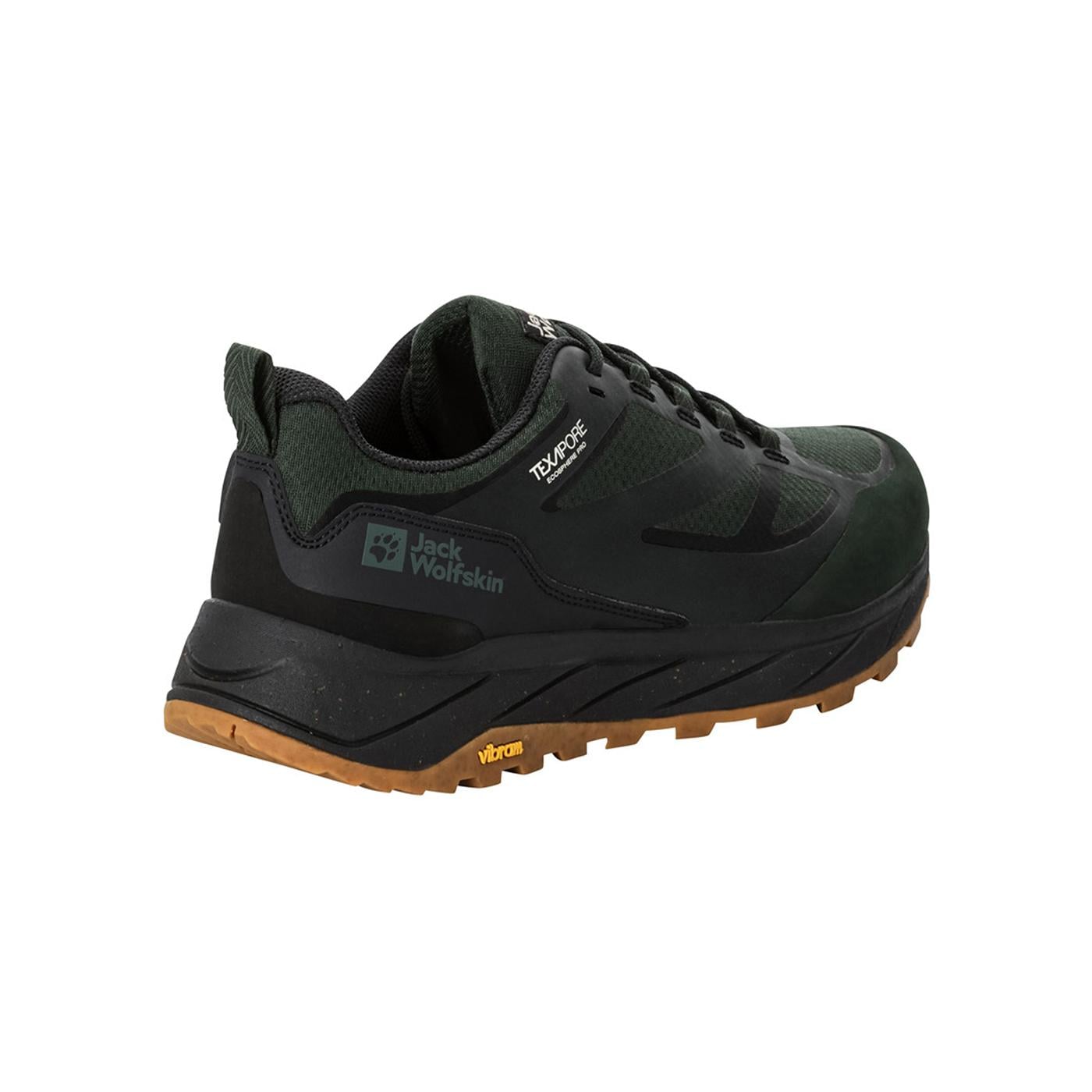 Jack Wolfskin Terraventure Texapore Low Erkek Yeşil Outdoor Ayakkabı