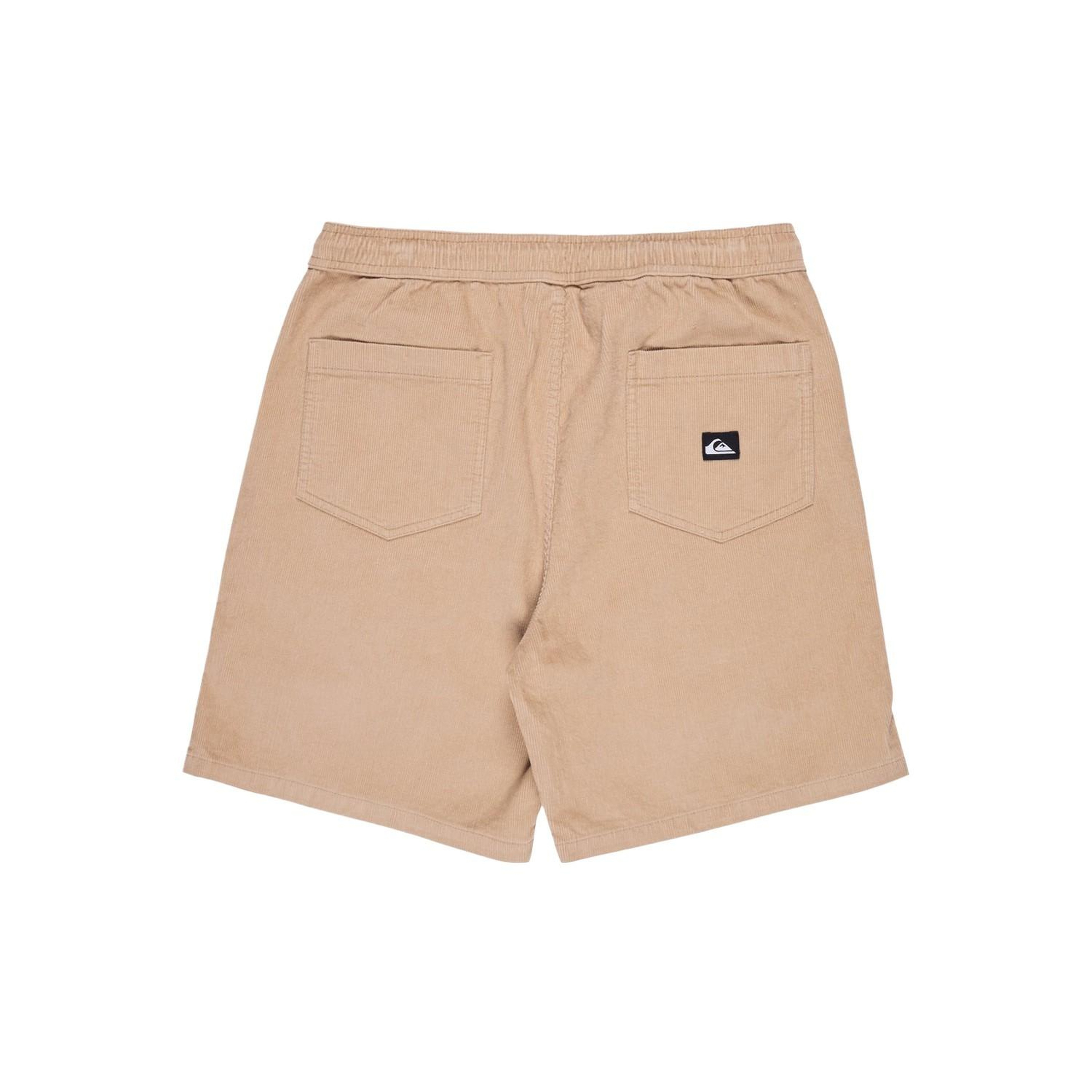 Quiksilver Taxercordws Erkek Bej Şort