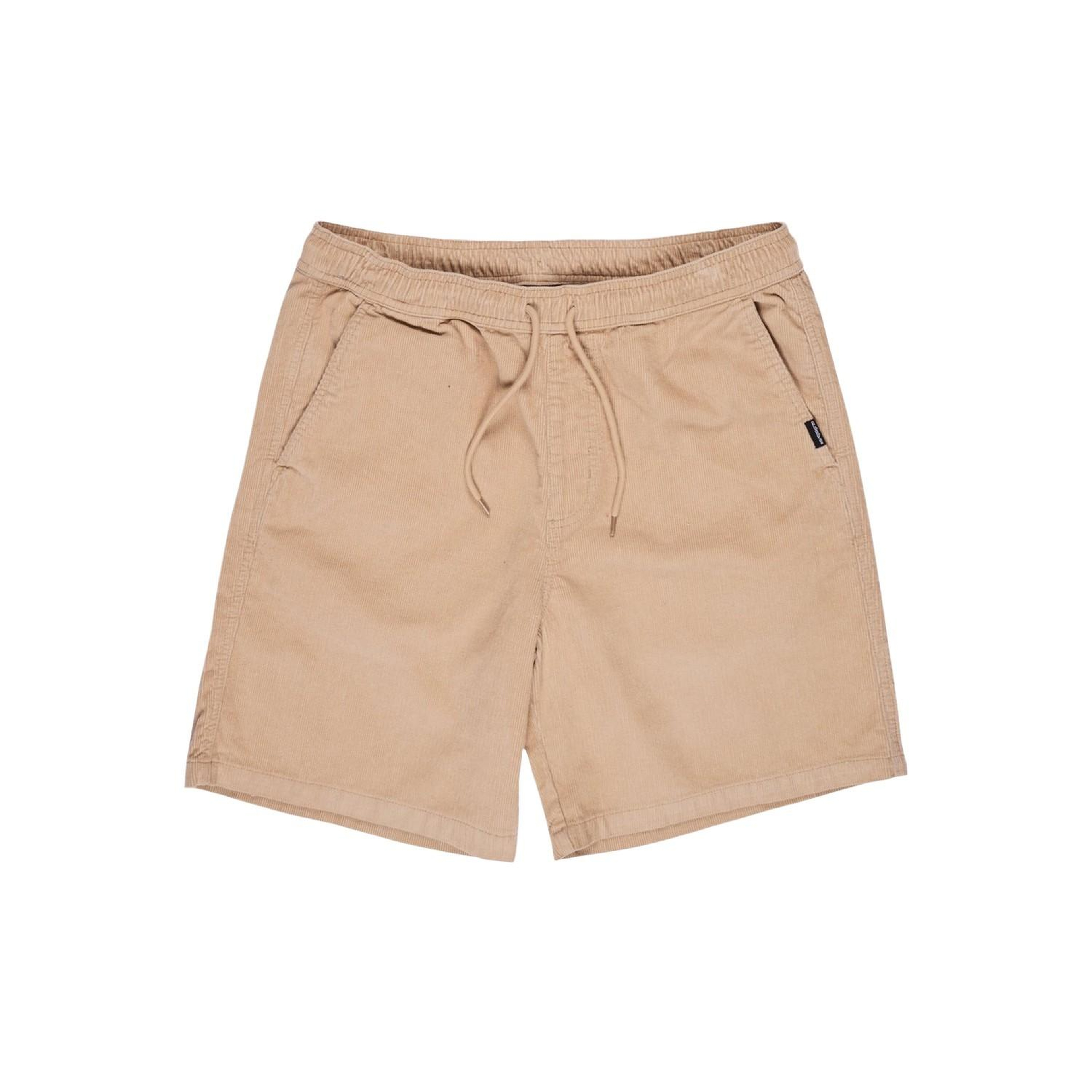 Quiksilver Taxercordws Erkek Bej Şort