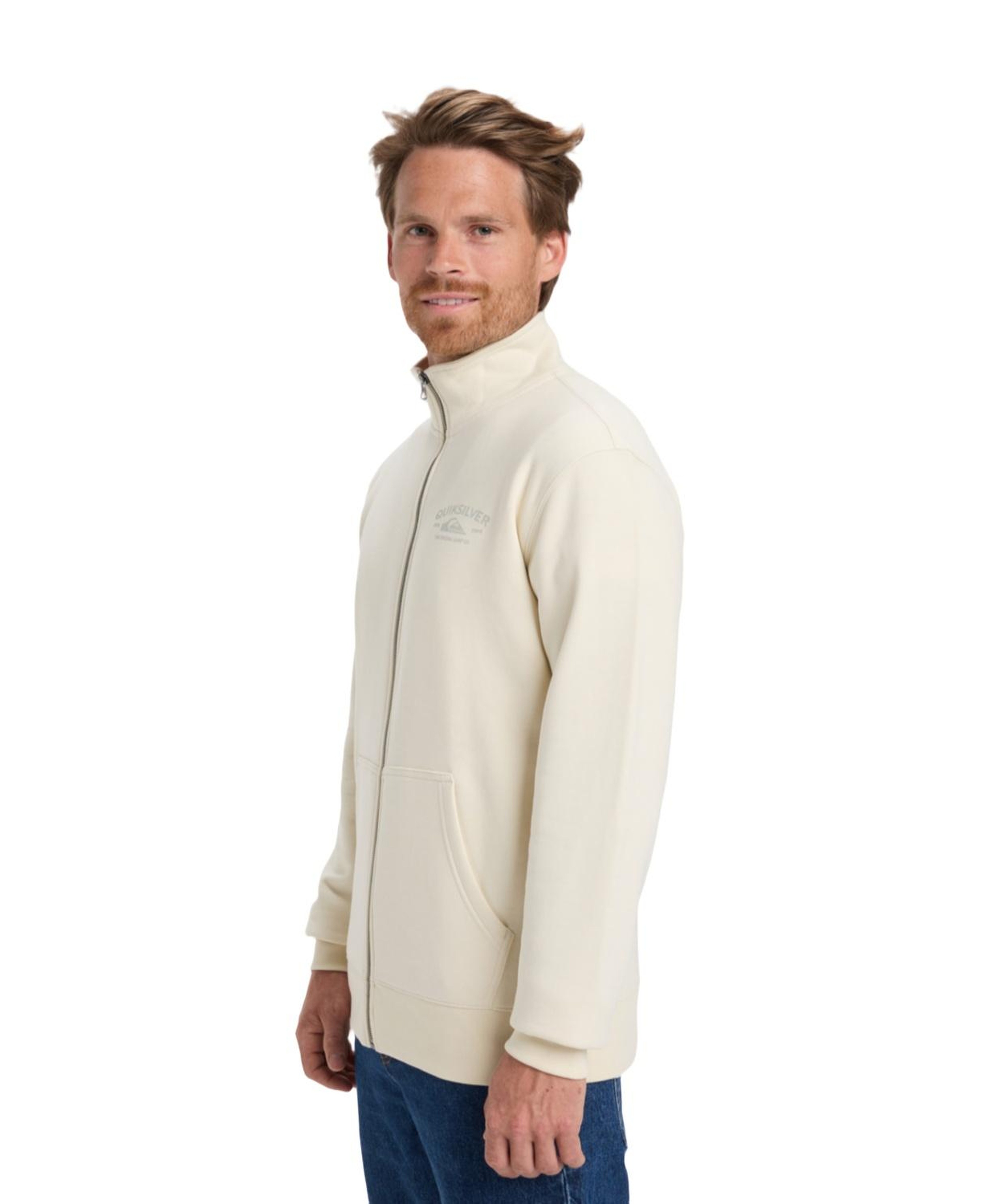 Quiksilver Zip Fleece No Hood Erkek Sweatshirt