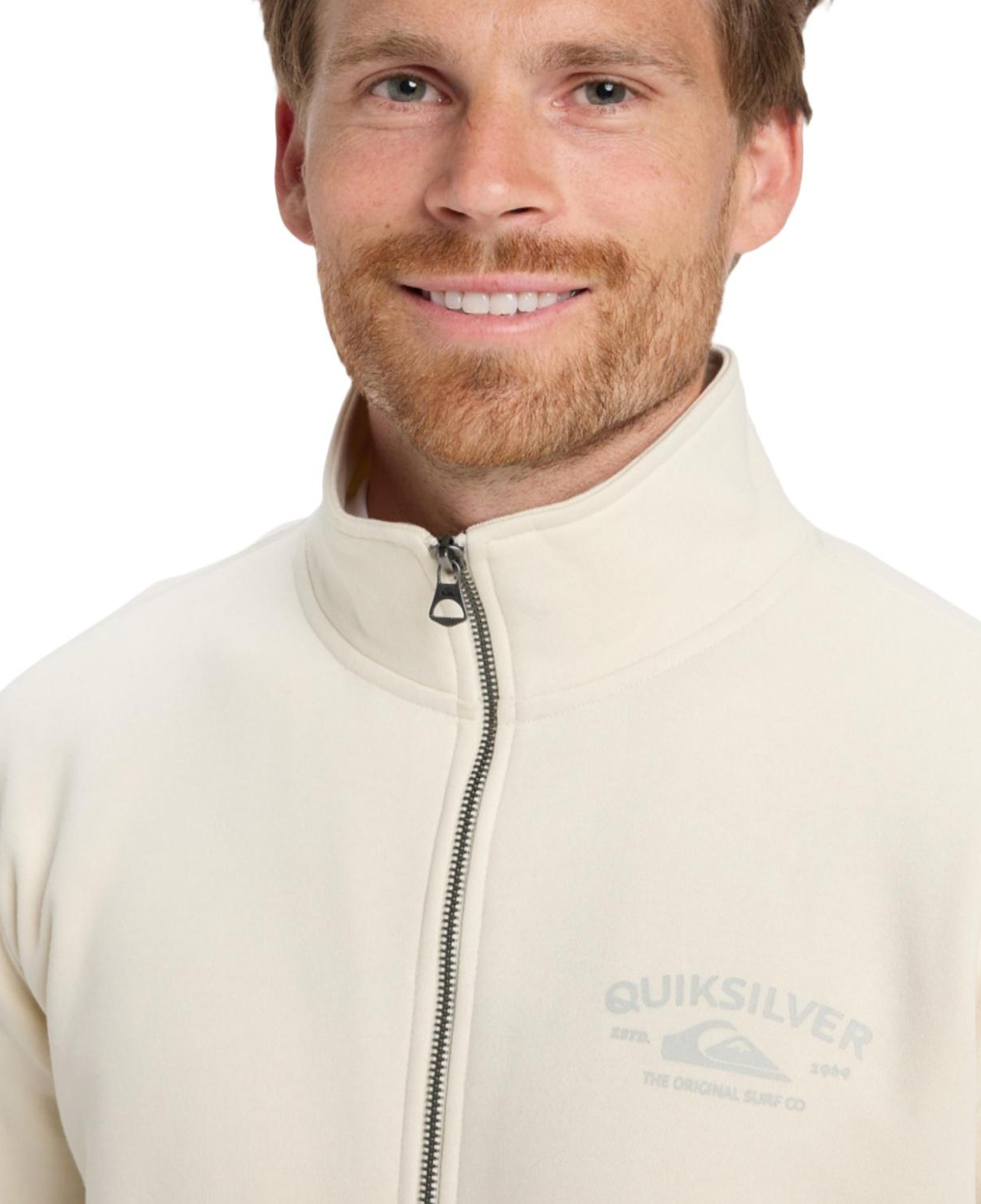 Quiksilver Zip Fleece No Hood Erkek Sweatshirt