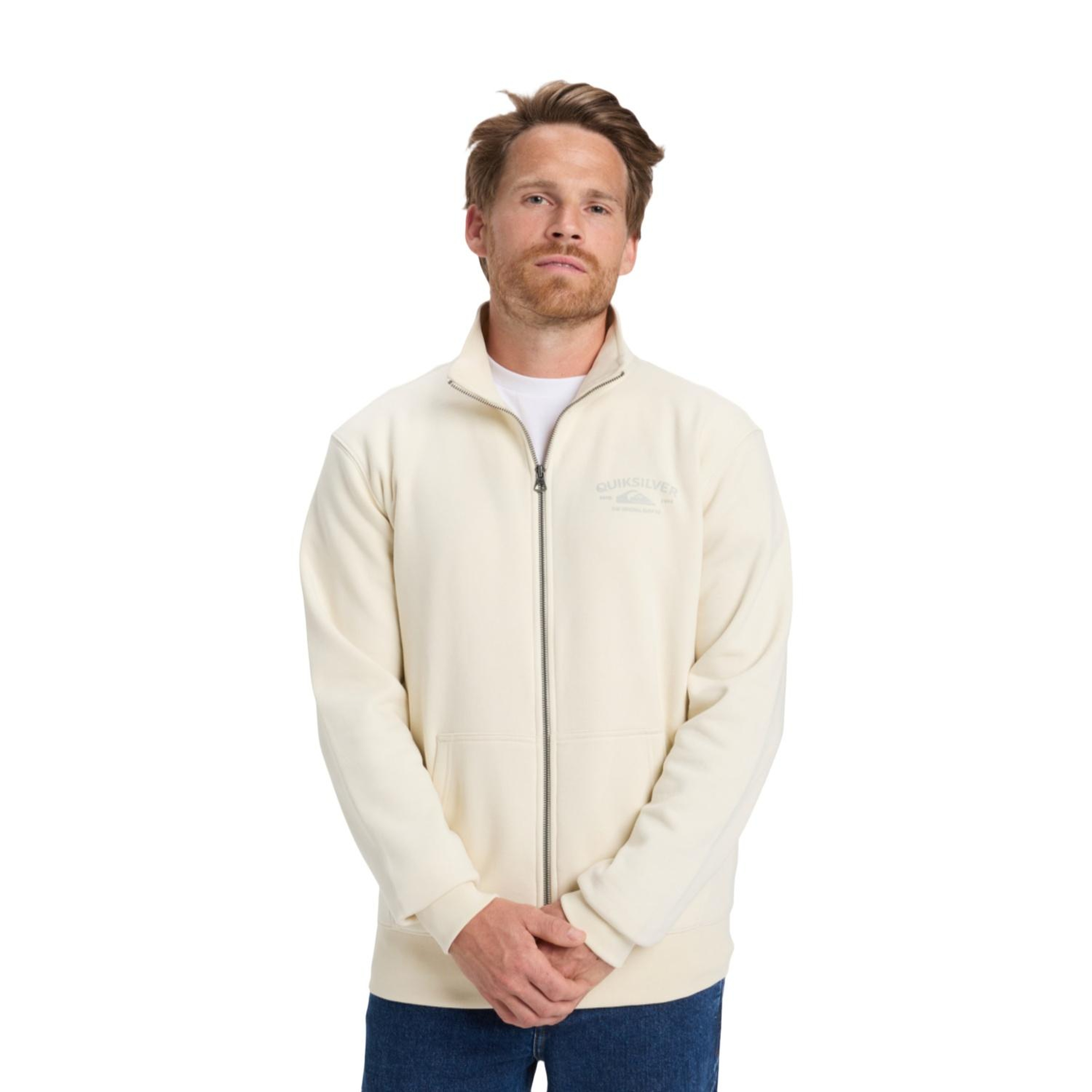 Quiksilver Zip Fleece No Hood Erkek Sweatshirt