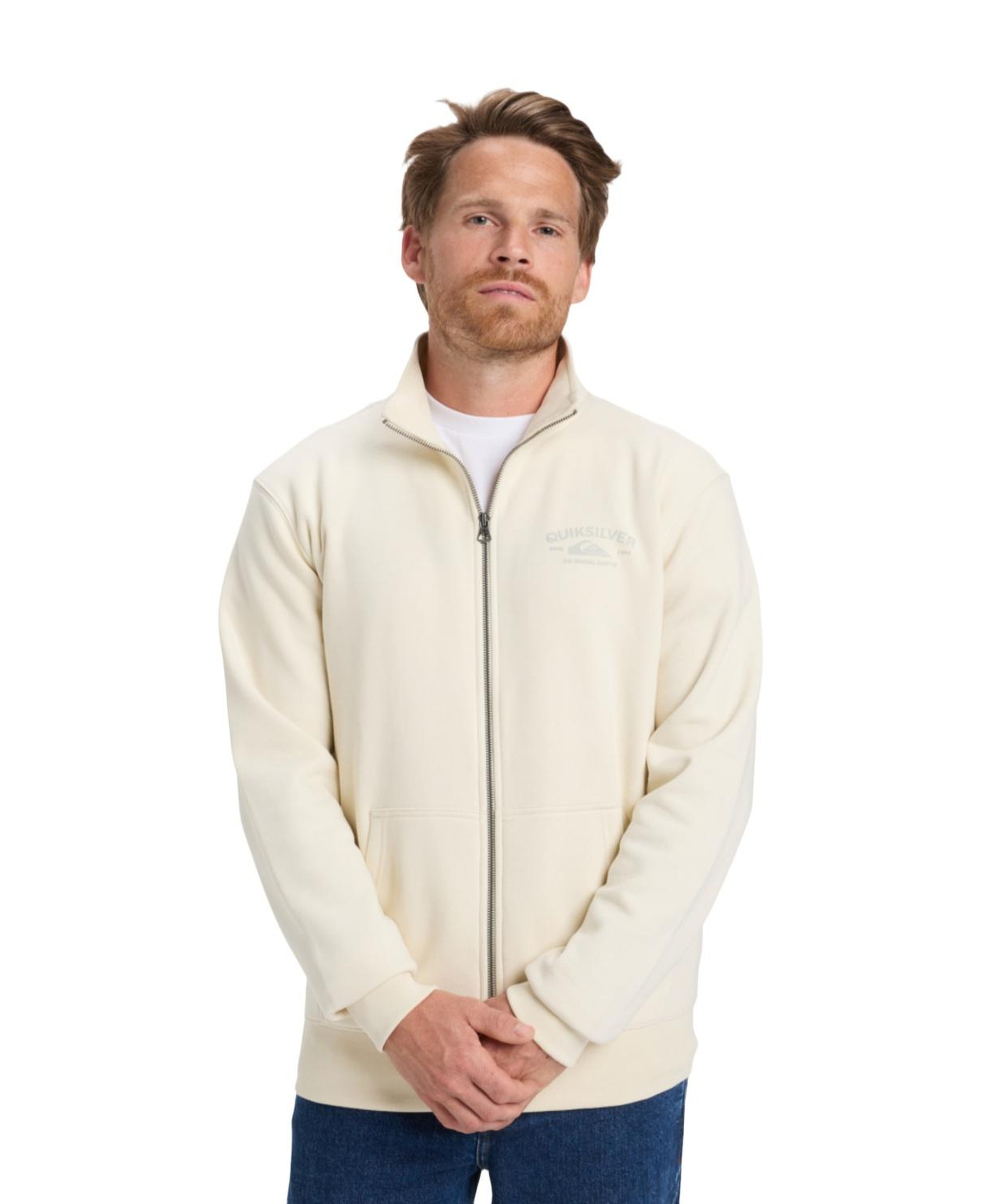 Quiksilver Zip Fleece No Hood Erkek Sweatshirt