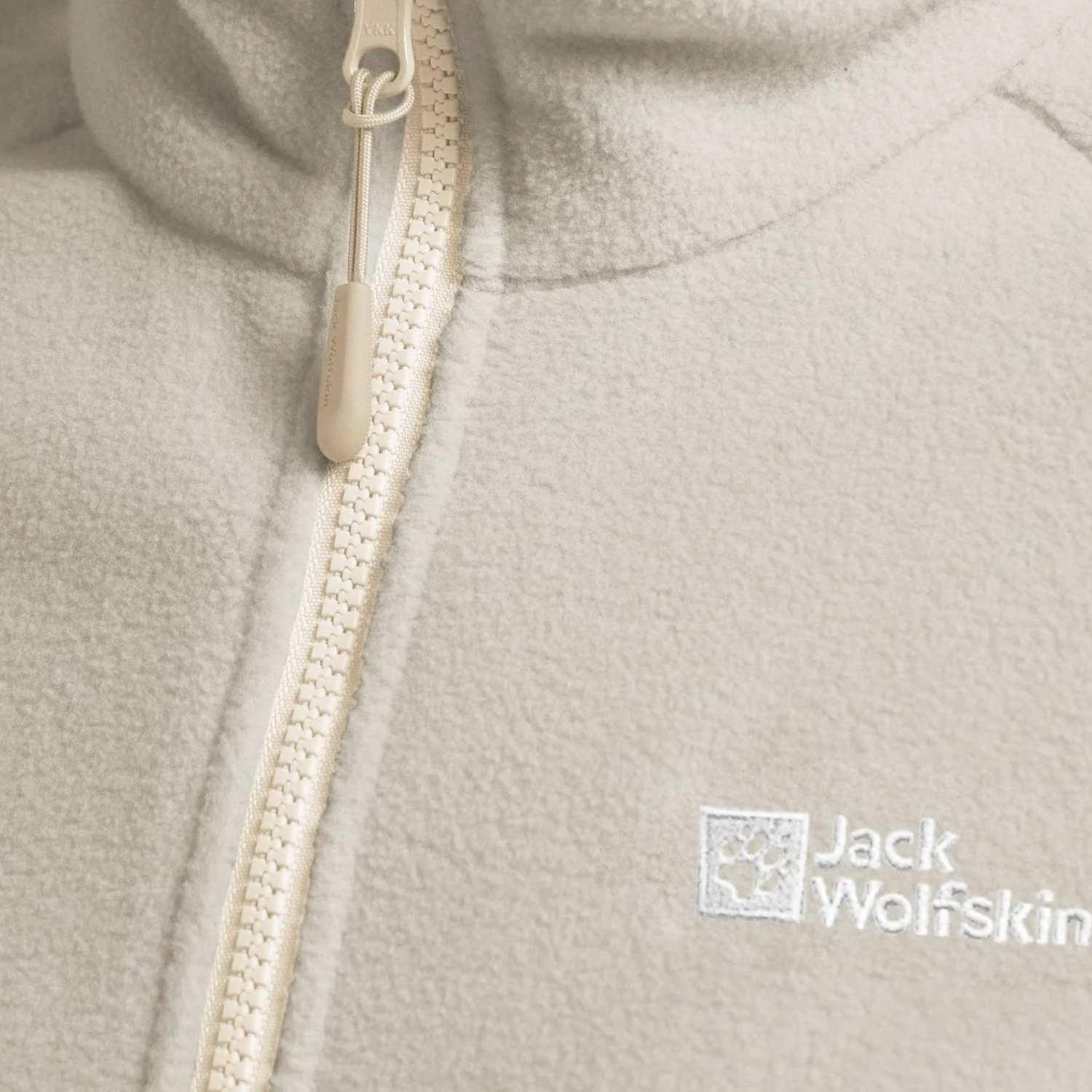 Jack Wolfskin Moonrise Fz Kadın Bej Polar Ceket