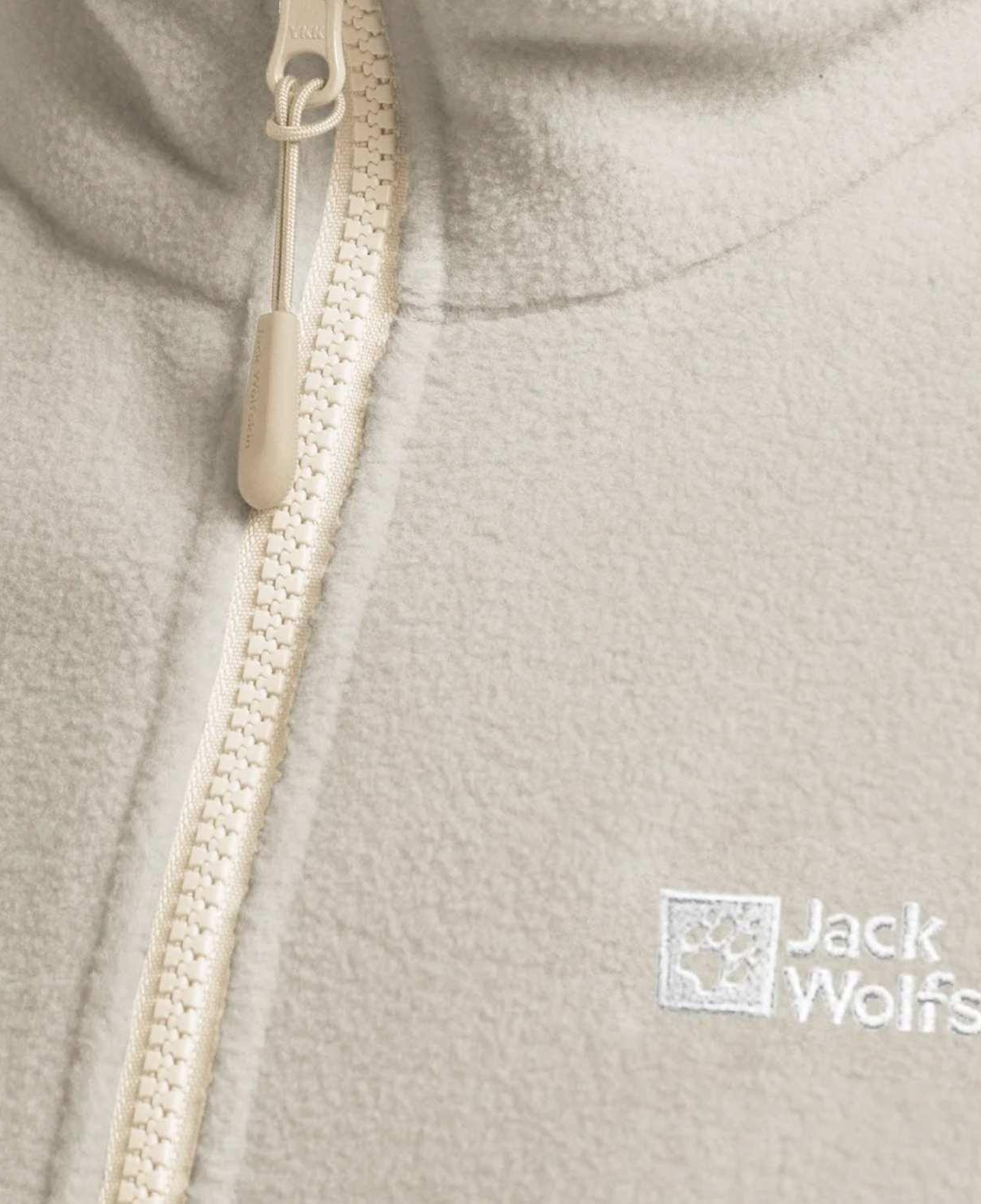 Jack Wolfskin Moonrise Fz Kadın Bej Polar Ceket