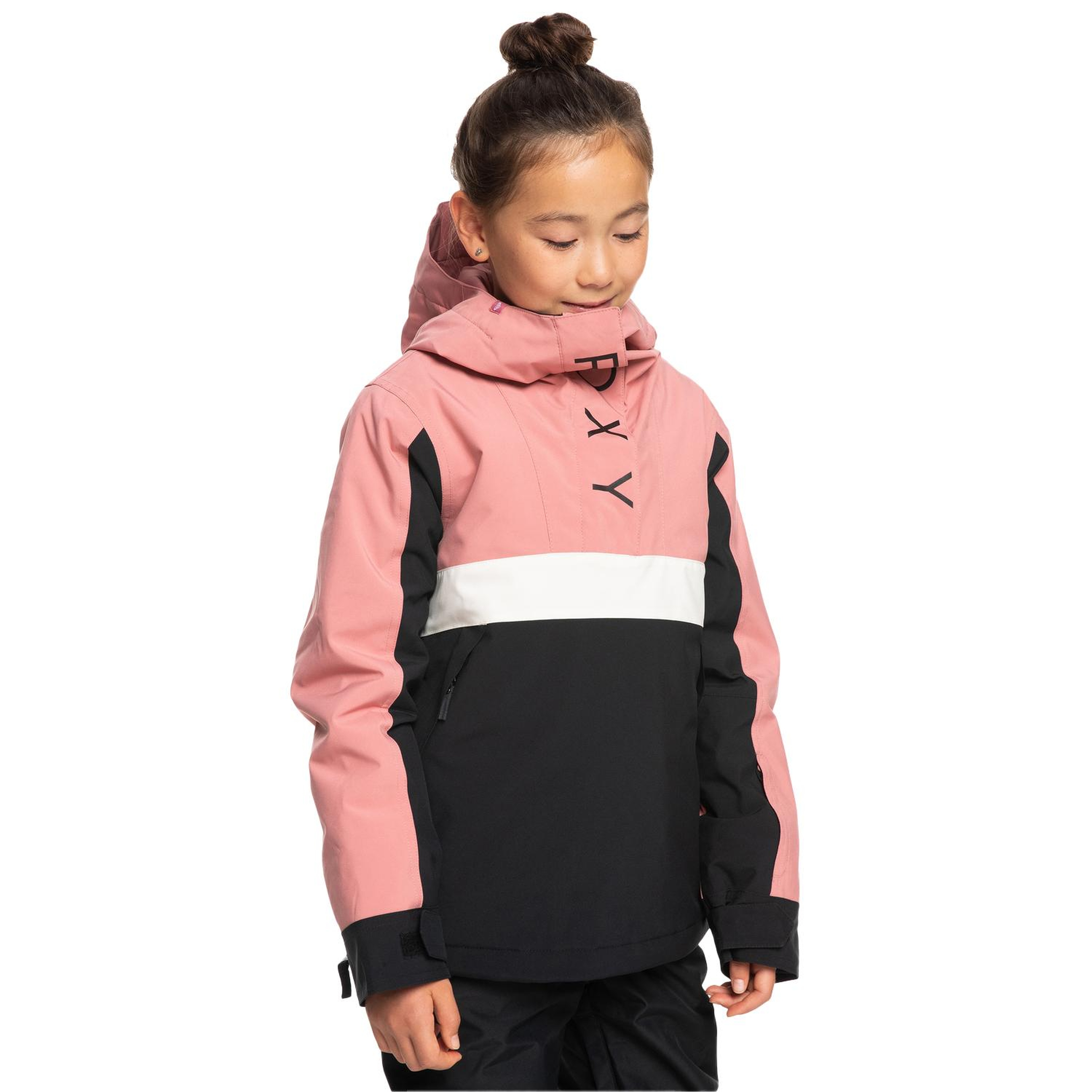 Roxy Shelter Kız Çocuk Pembe Snowboard Ceketi
