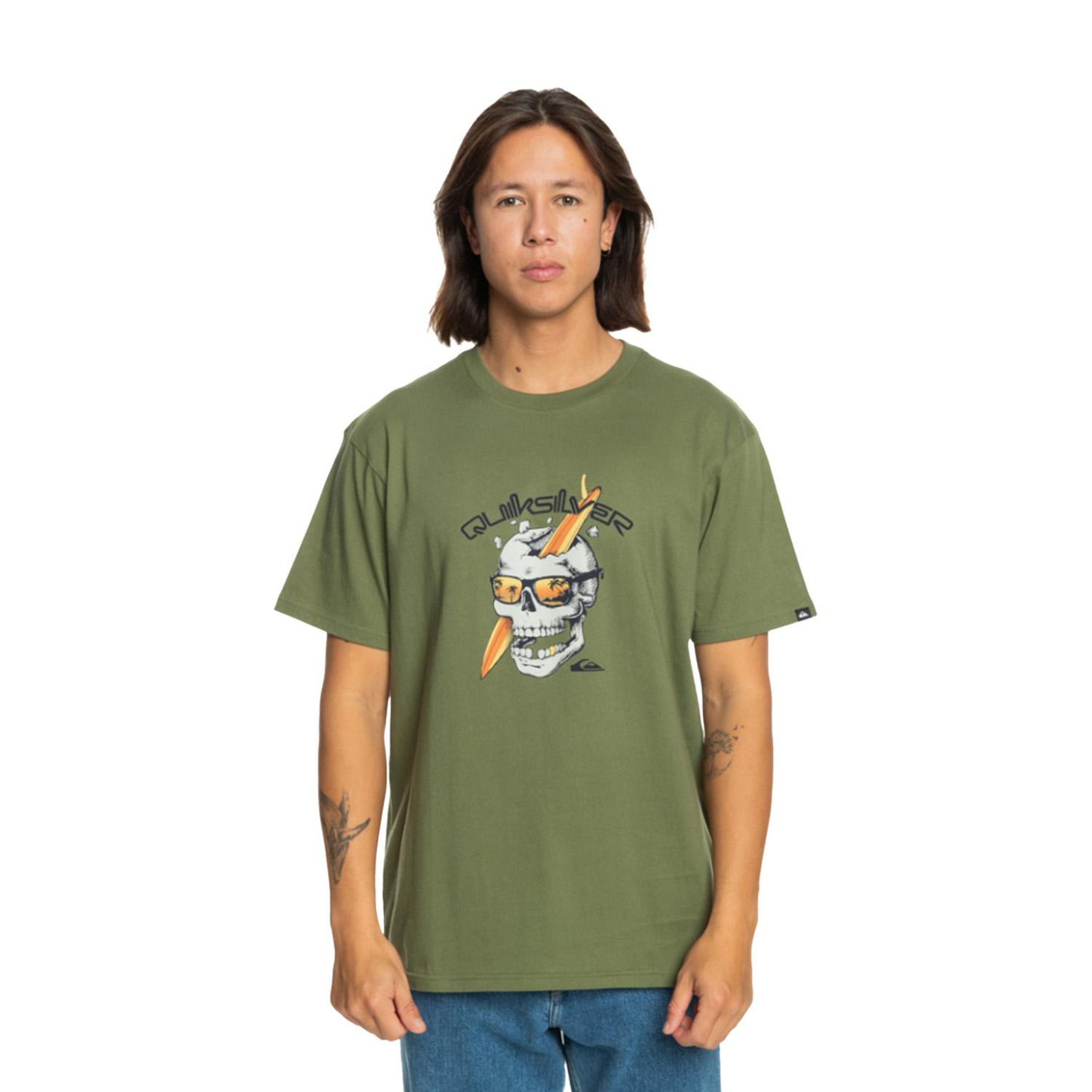 Quiksilver One Last Surf Erkek Tişört