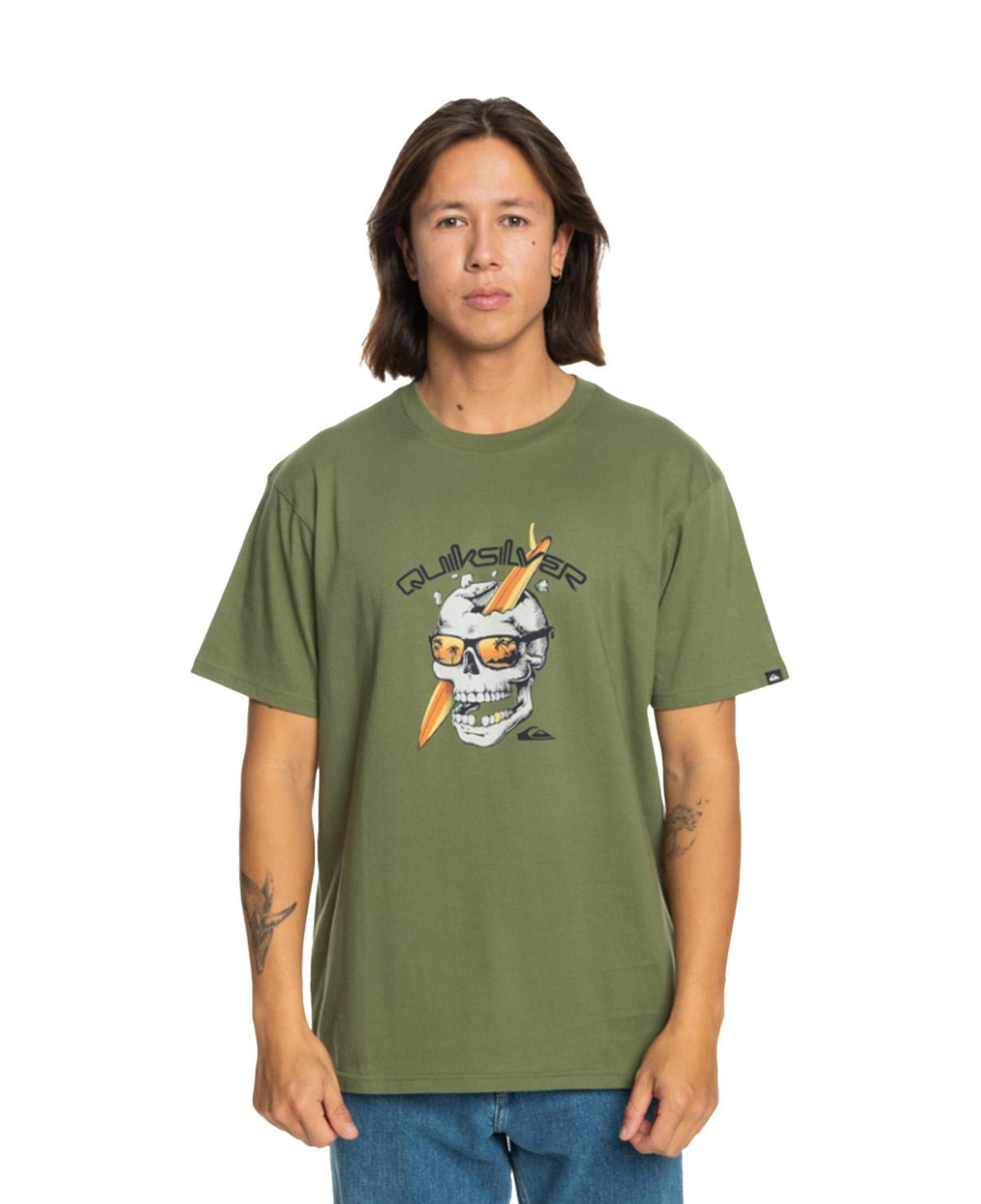 Quiksilver One Last Surf Erkek Tişört