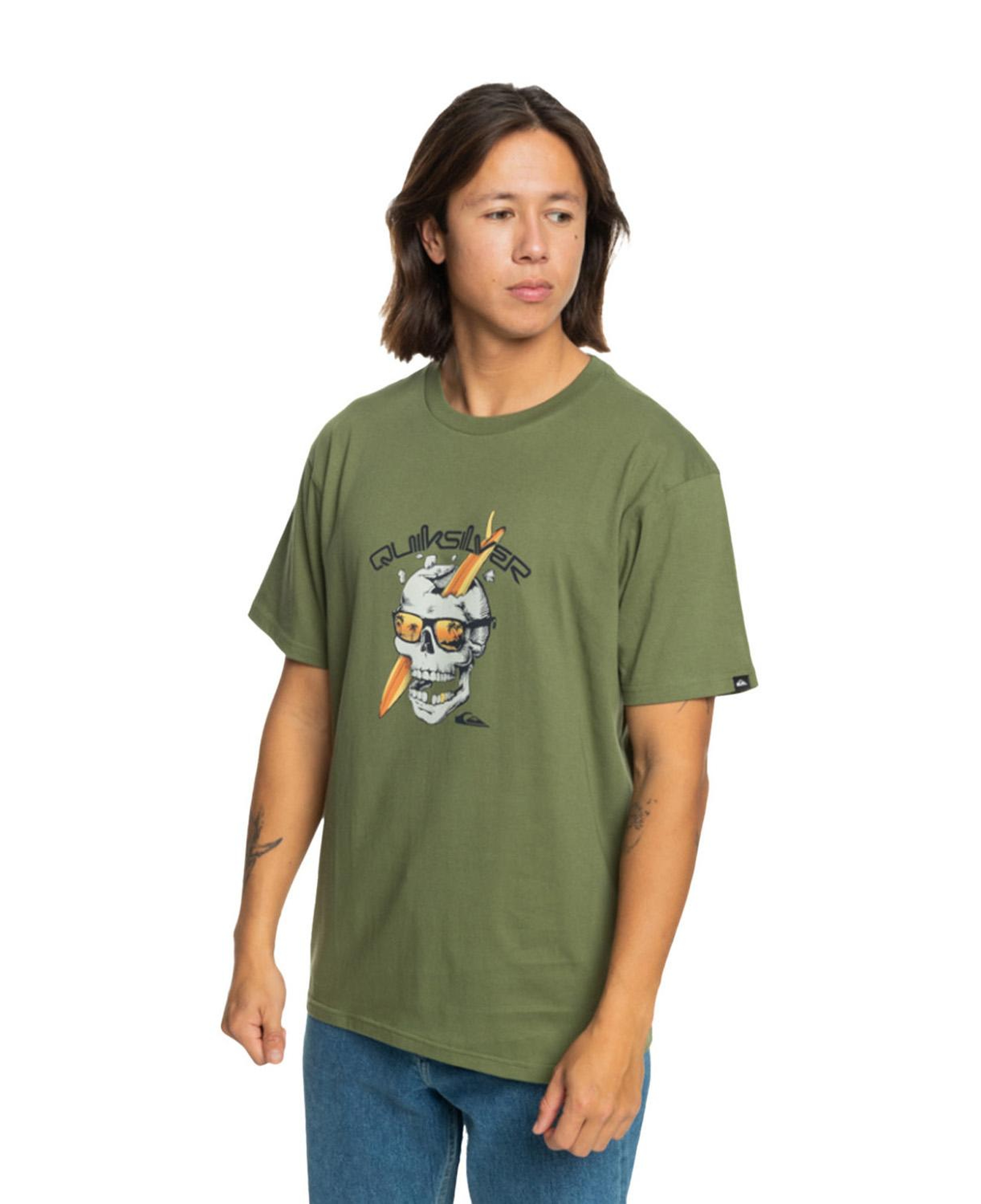 Quiksilver One Last Surf Erkek Tişört