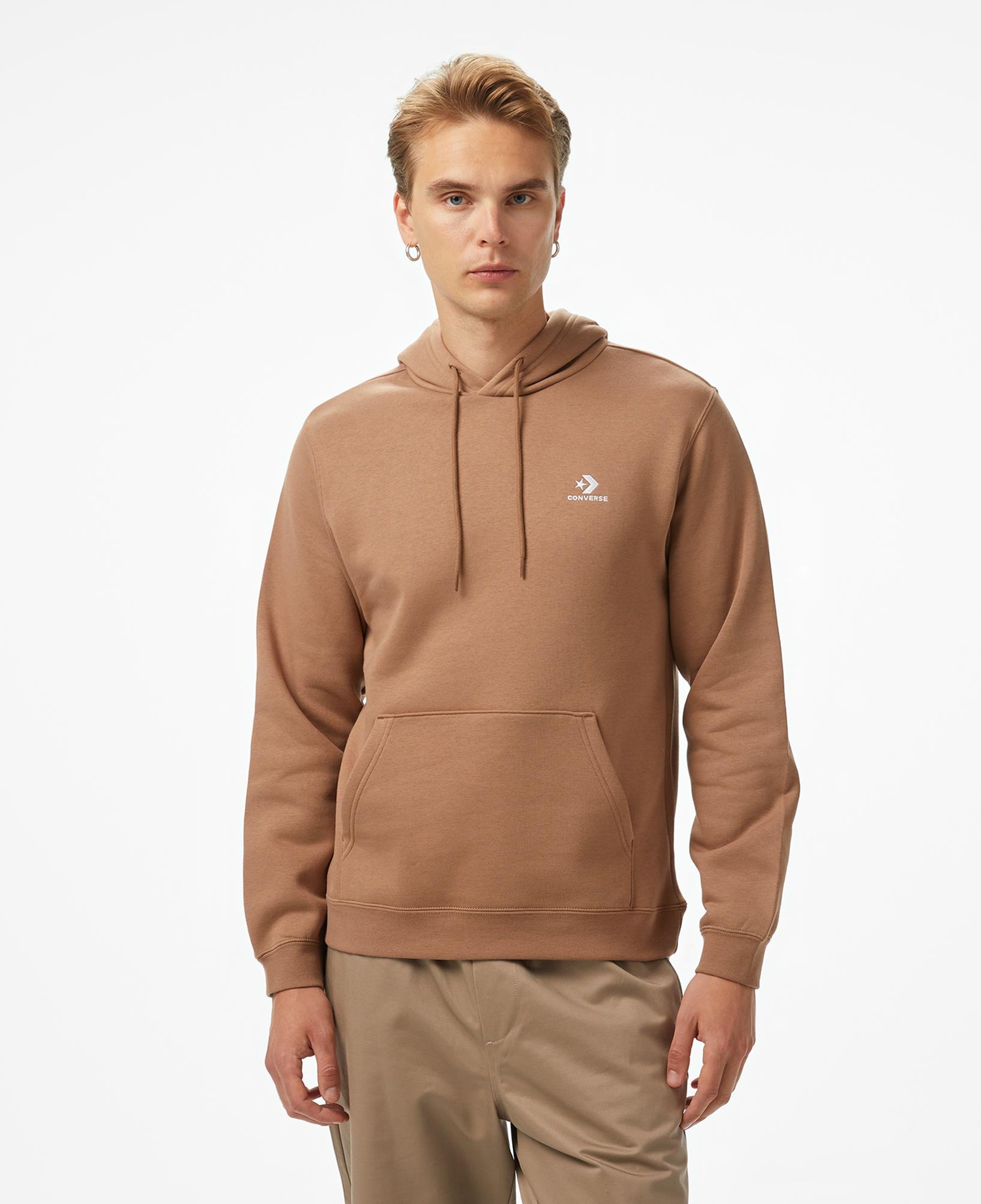 Converse Unisex Kahverengi Hoodie