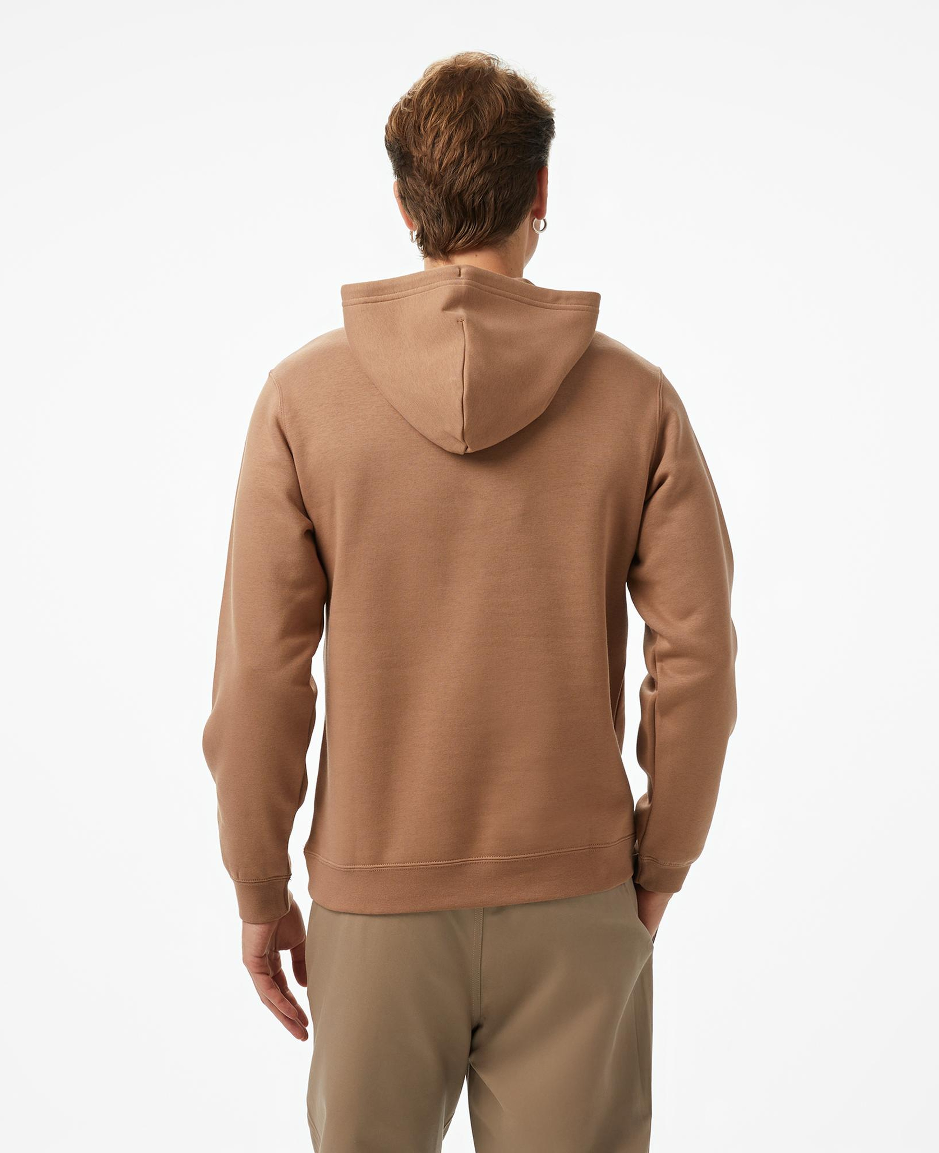 Converse Unisex Kahverengi Hoodie