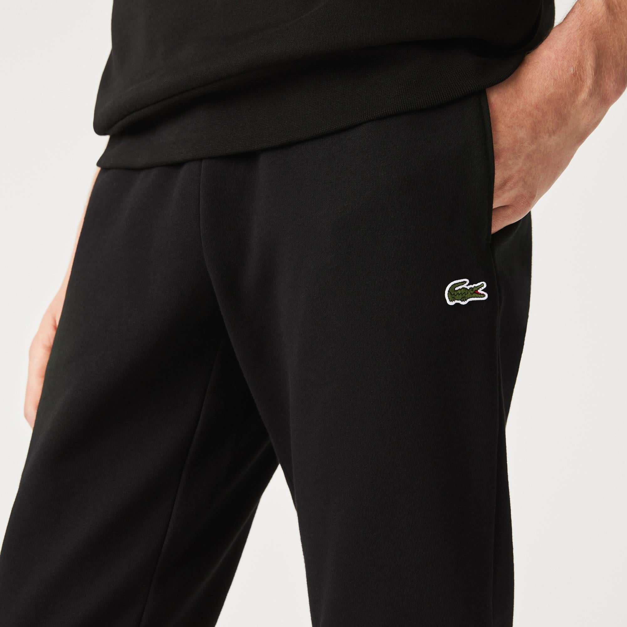 Erkek Slim Fit Siyah Eşofman Altı