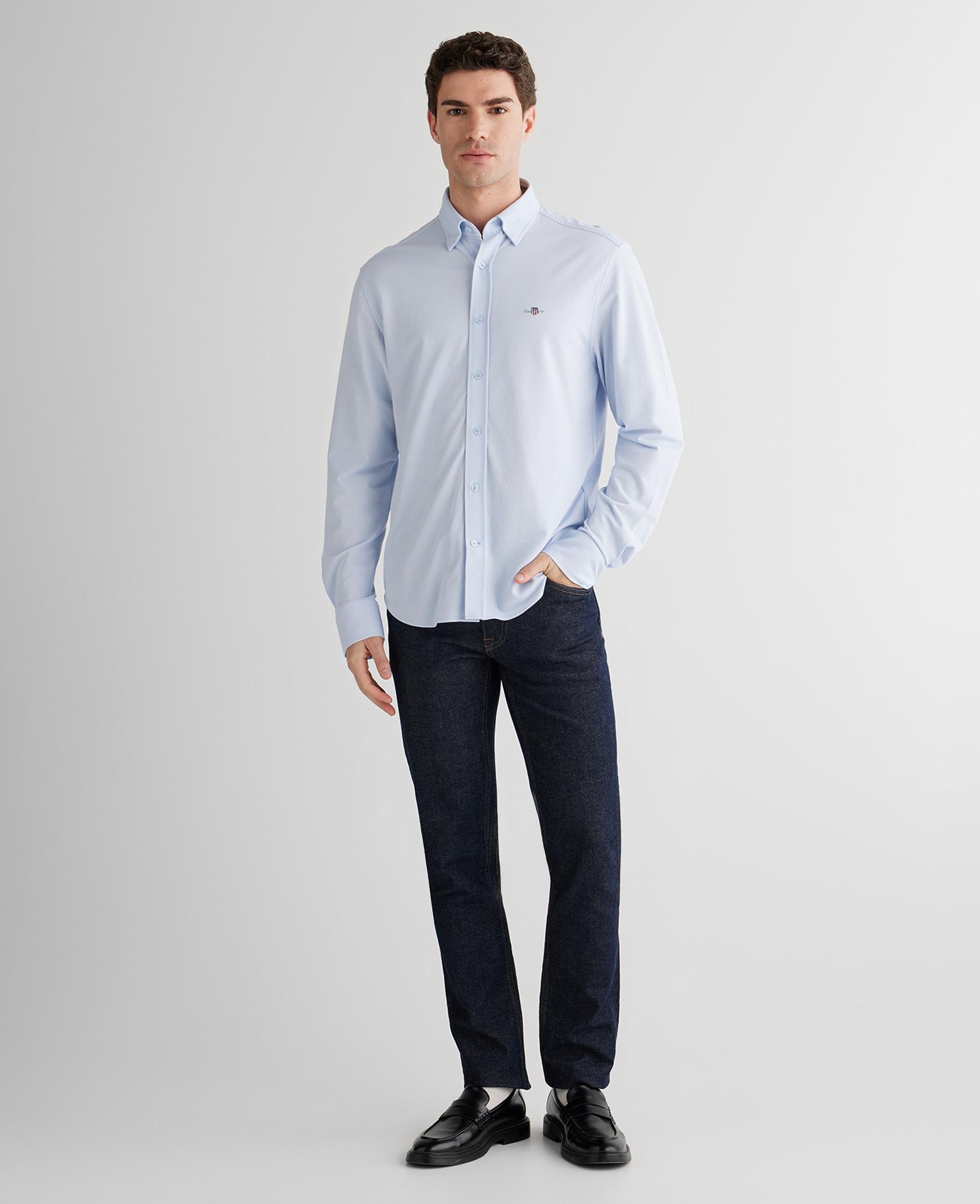 GANT Erkek Mavi Regular Fit Gömlek