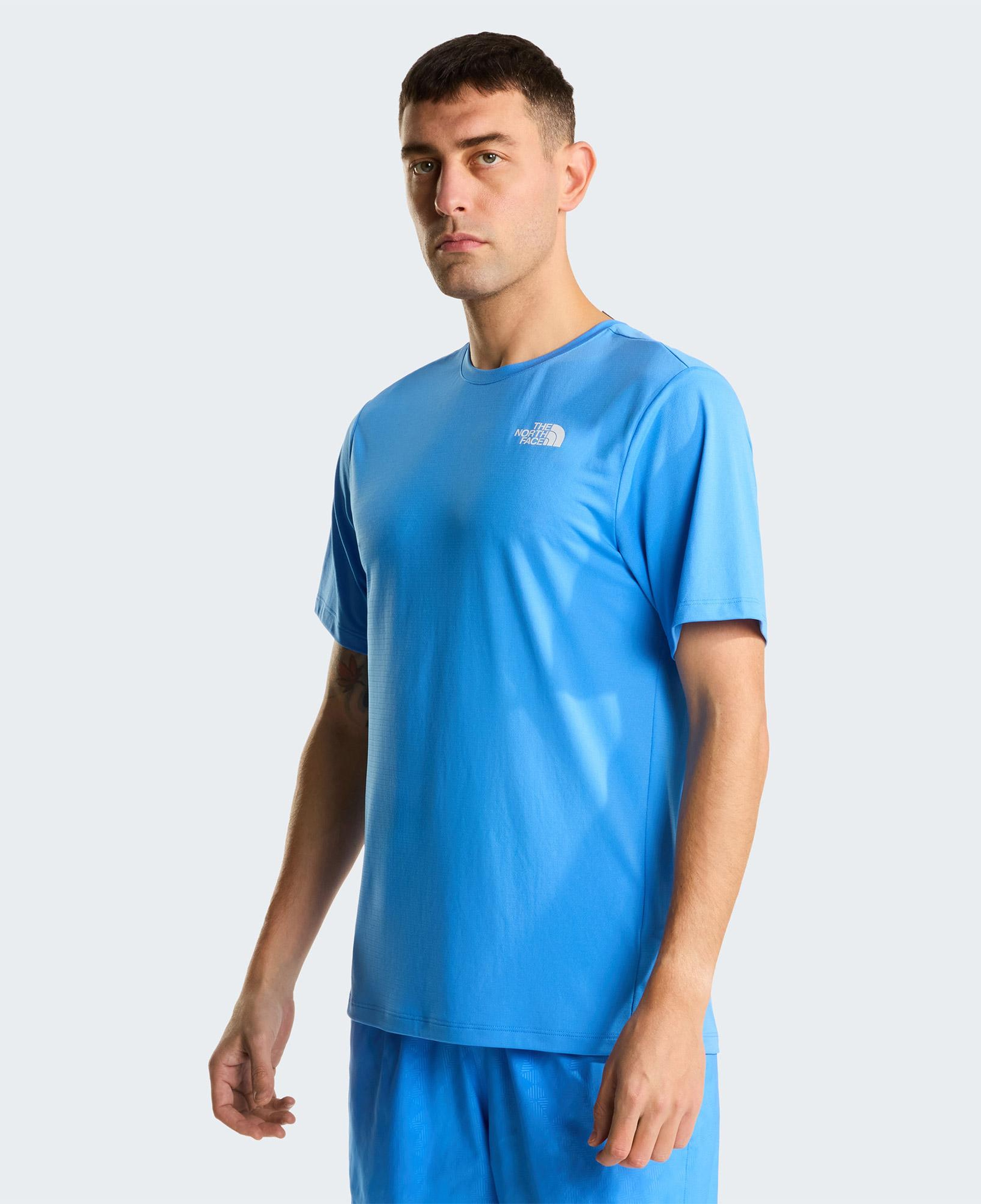 The North Face 24/7 S/S Reg Erkek Mavi T-Shirt
