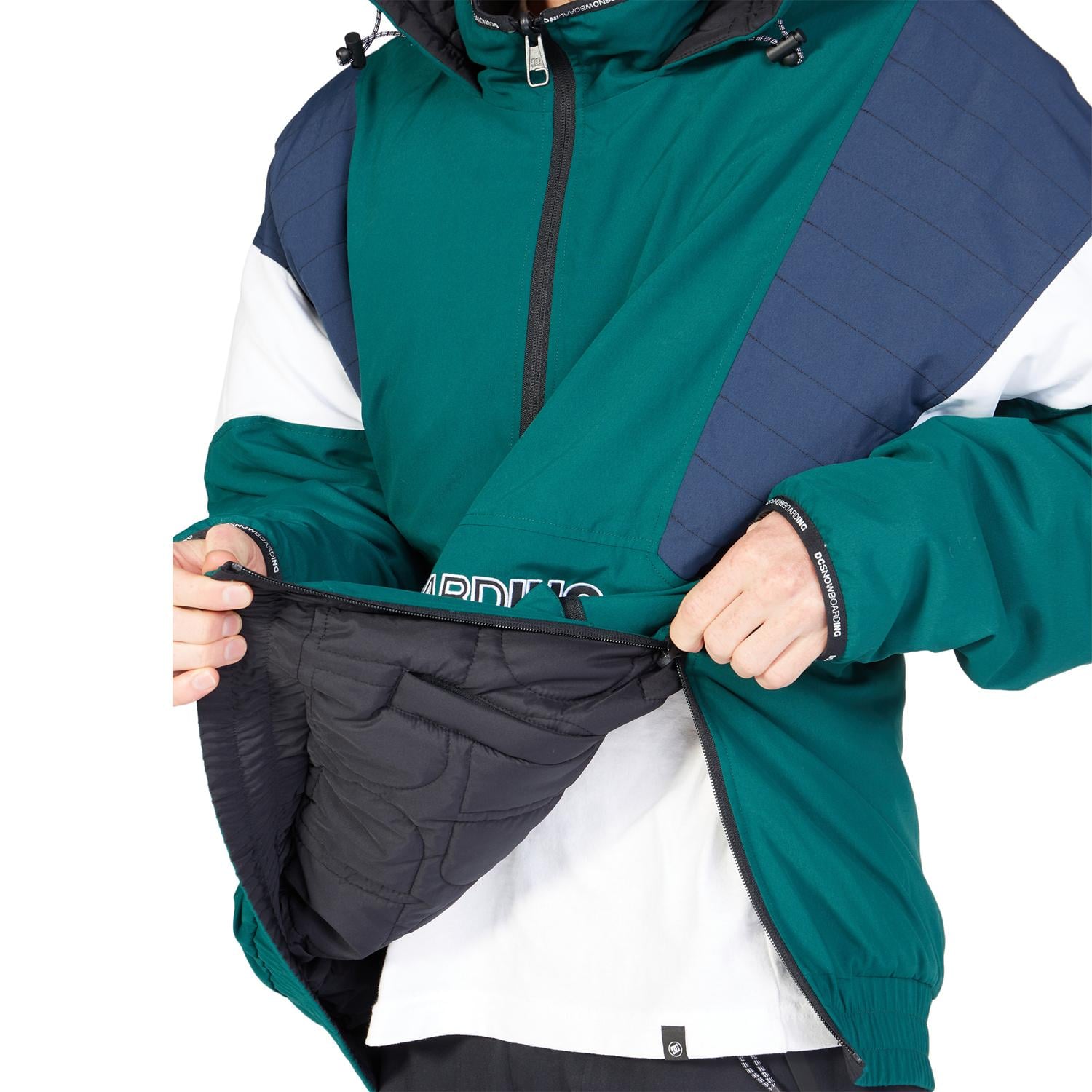 Dc Transition Reversible Anorak Erkek Yeşil Snowboard Ceketi