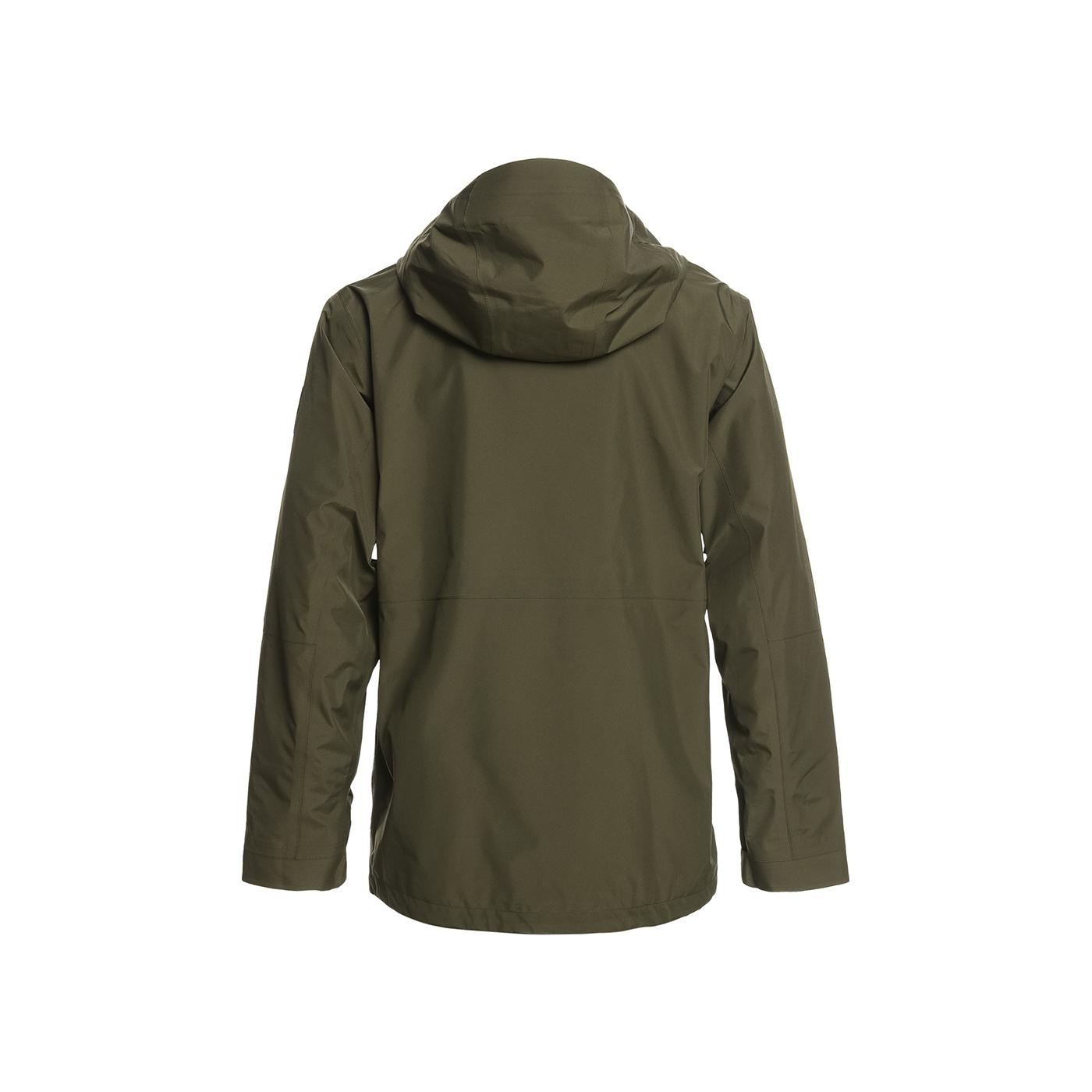 Quiksilver Mission Gore-Tex Erkek Yeşil Snowboard Ceketi