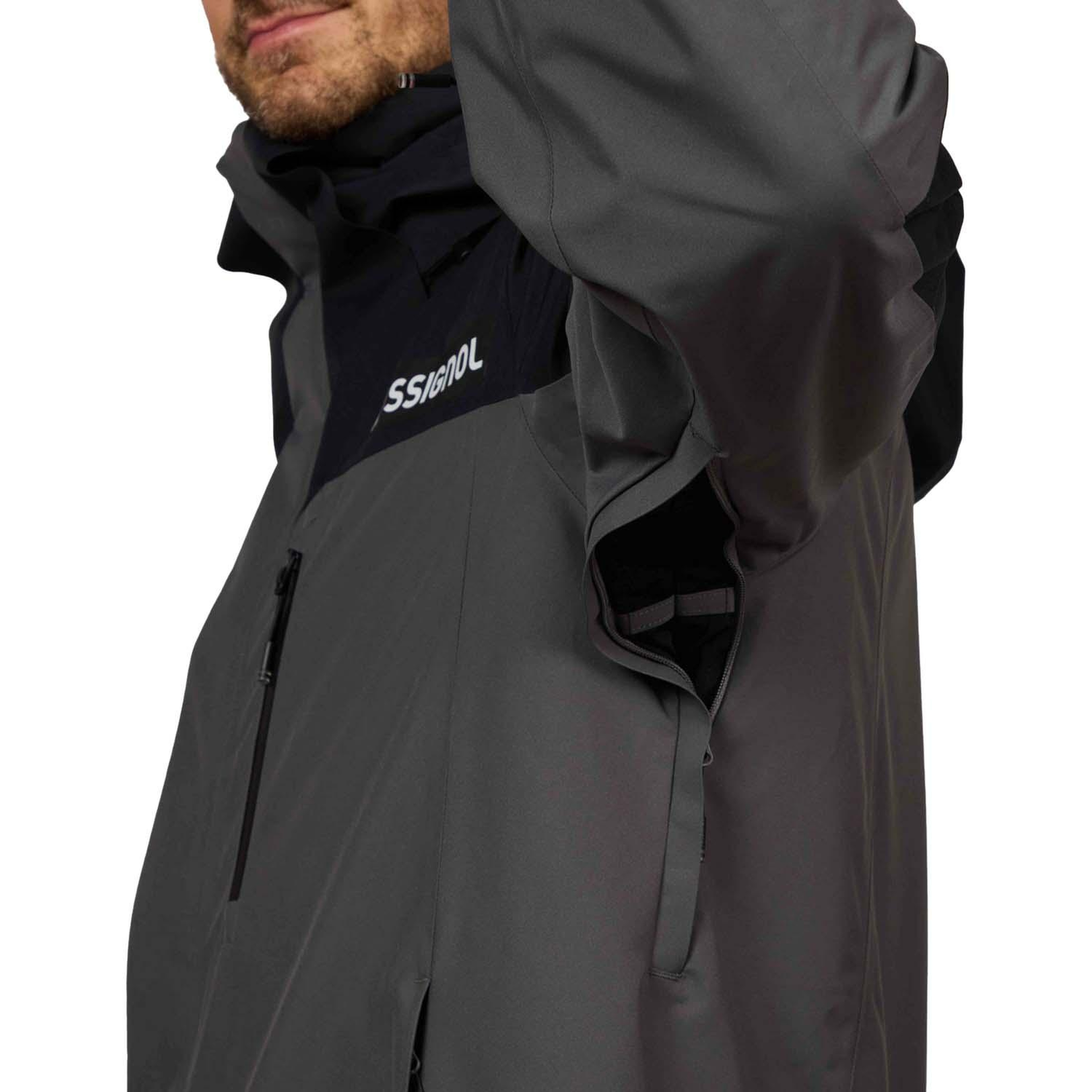 Rossignol Hero Velika Insulated Erkek Gri Kayak Ceketi