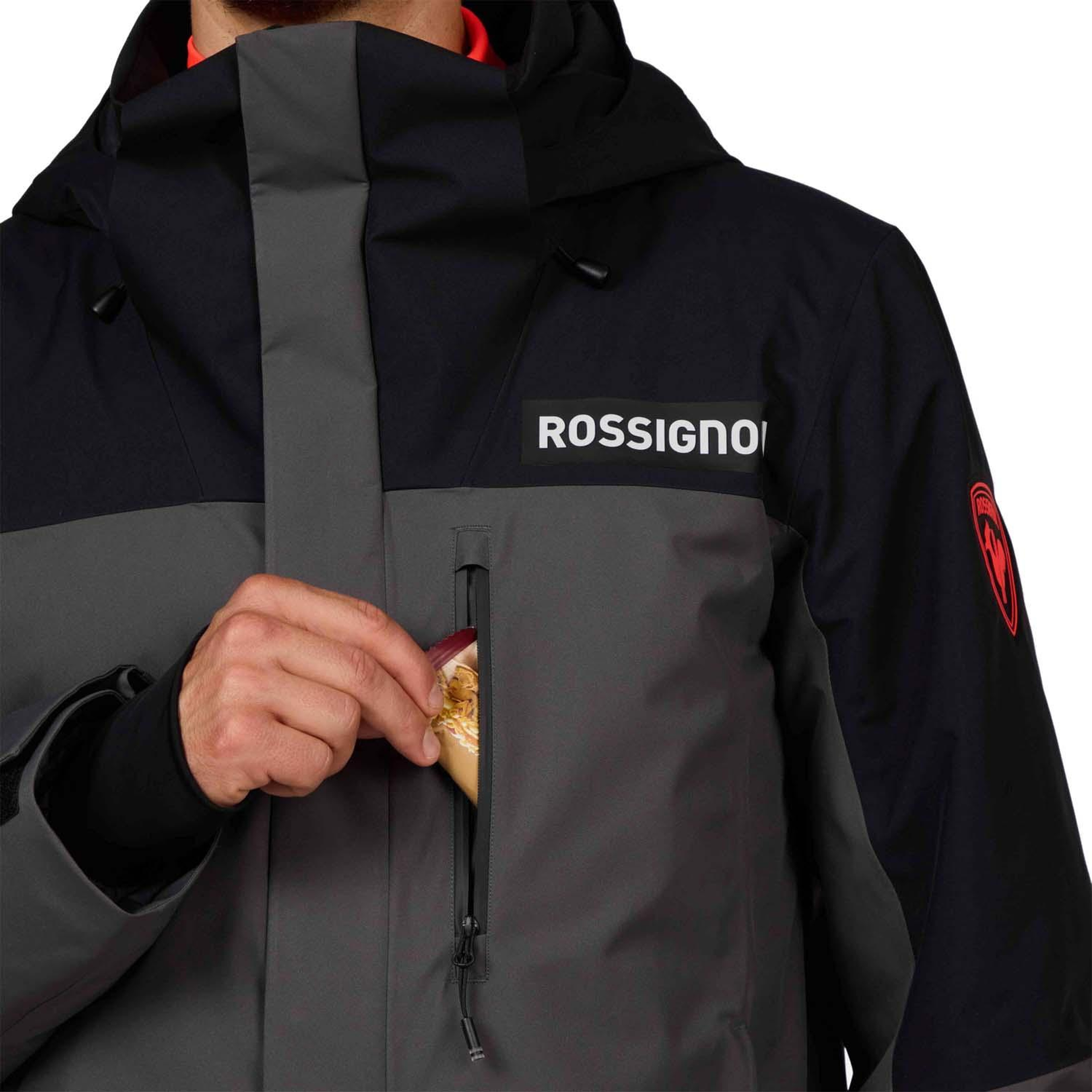 Rossignol Hero Velika Insulated Erkek Gri Kayak Ceketi