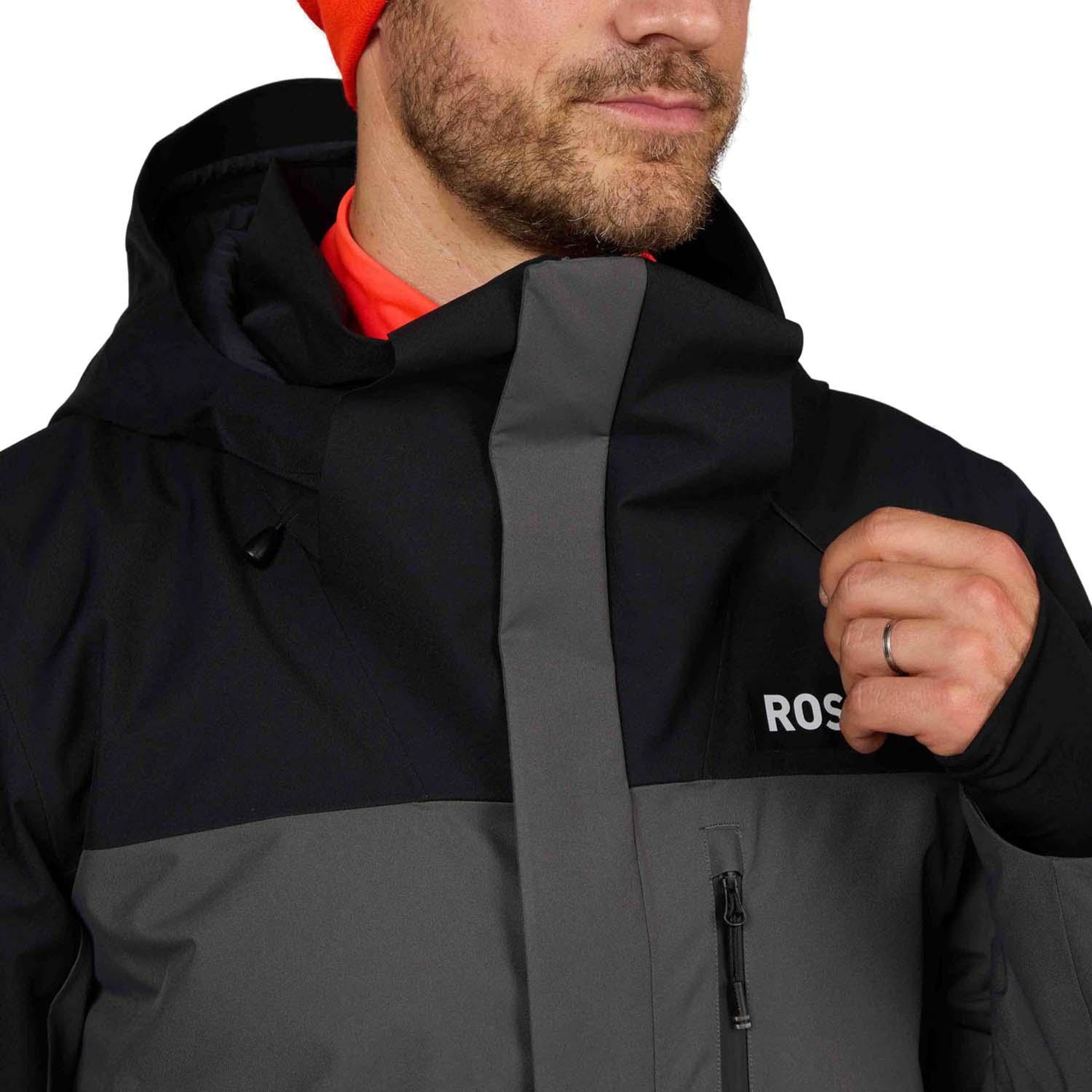 Rossignol Hero Velika Insulated Erkek Gri Kayak Ceketi