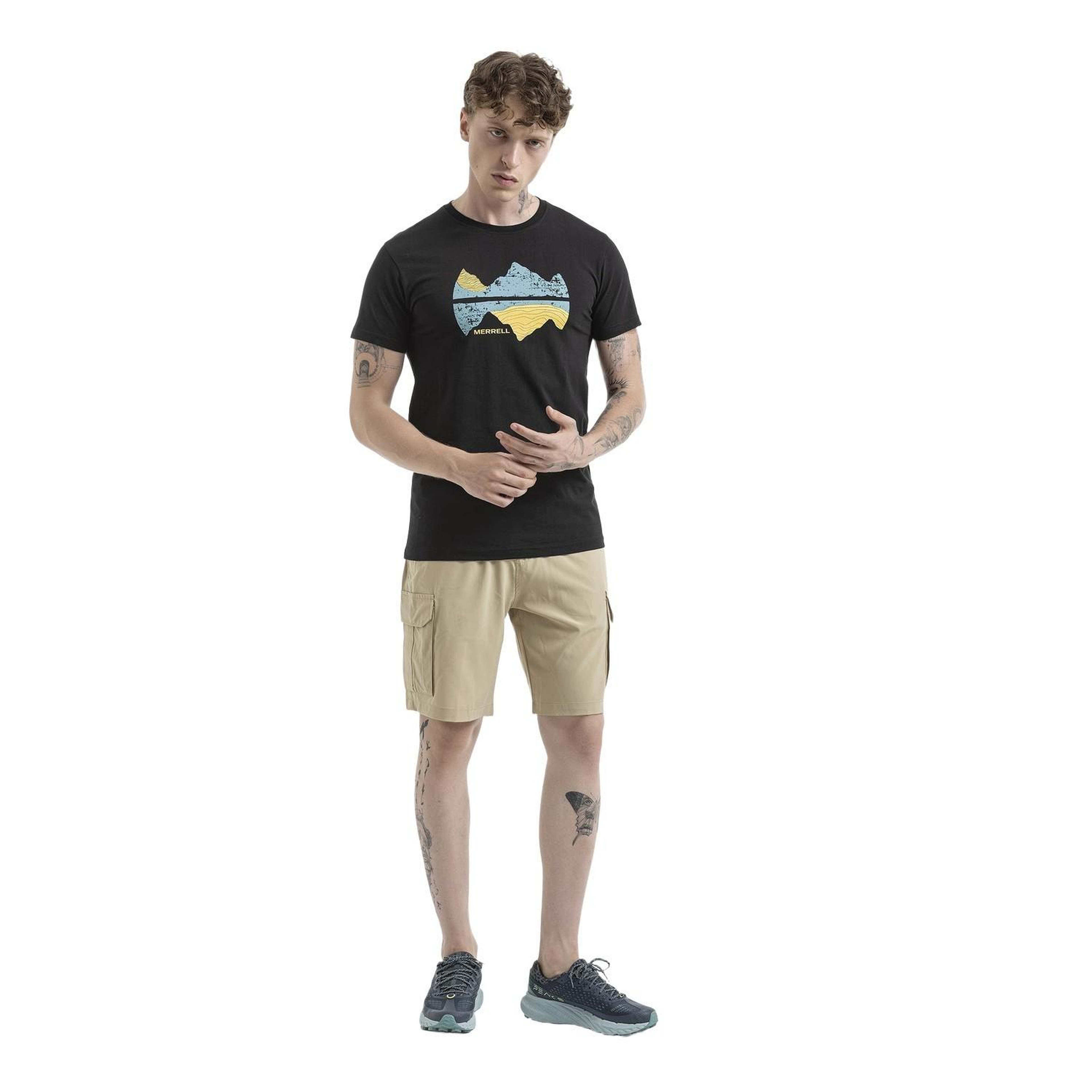 Merrell Torch Erkek Siyah Tişört