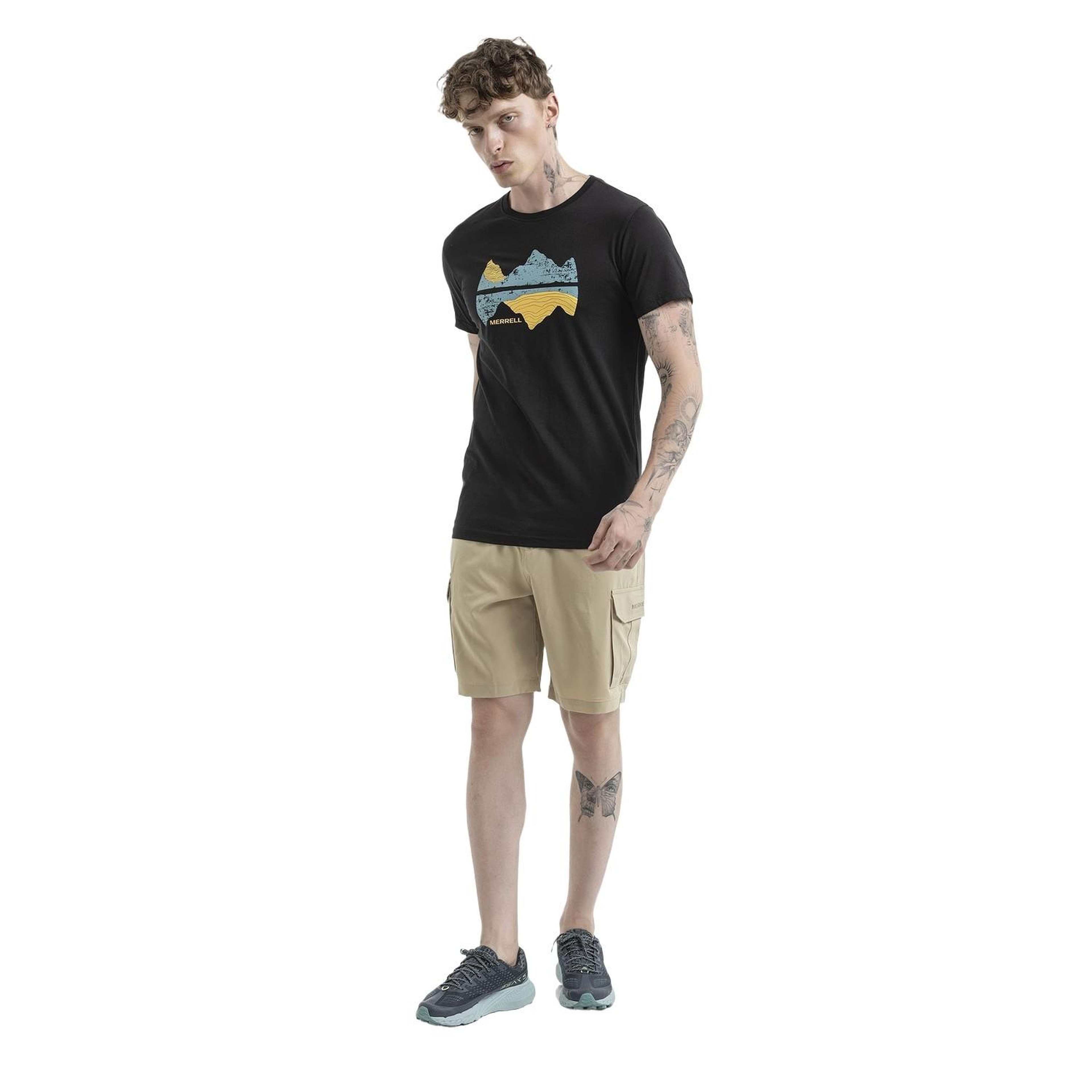 Merrell Torch Erkek Siyah Tişört