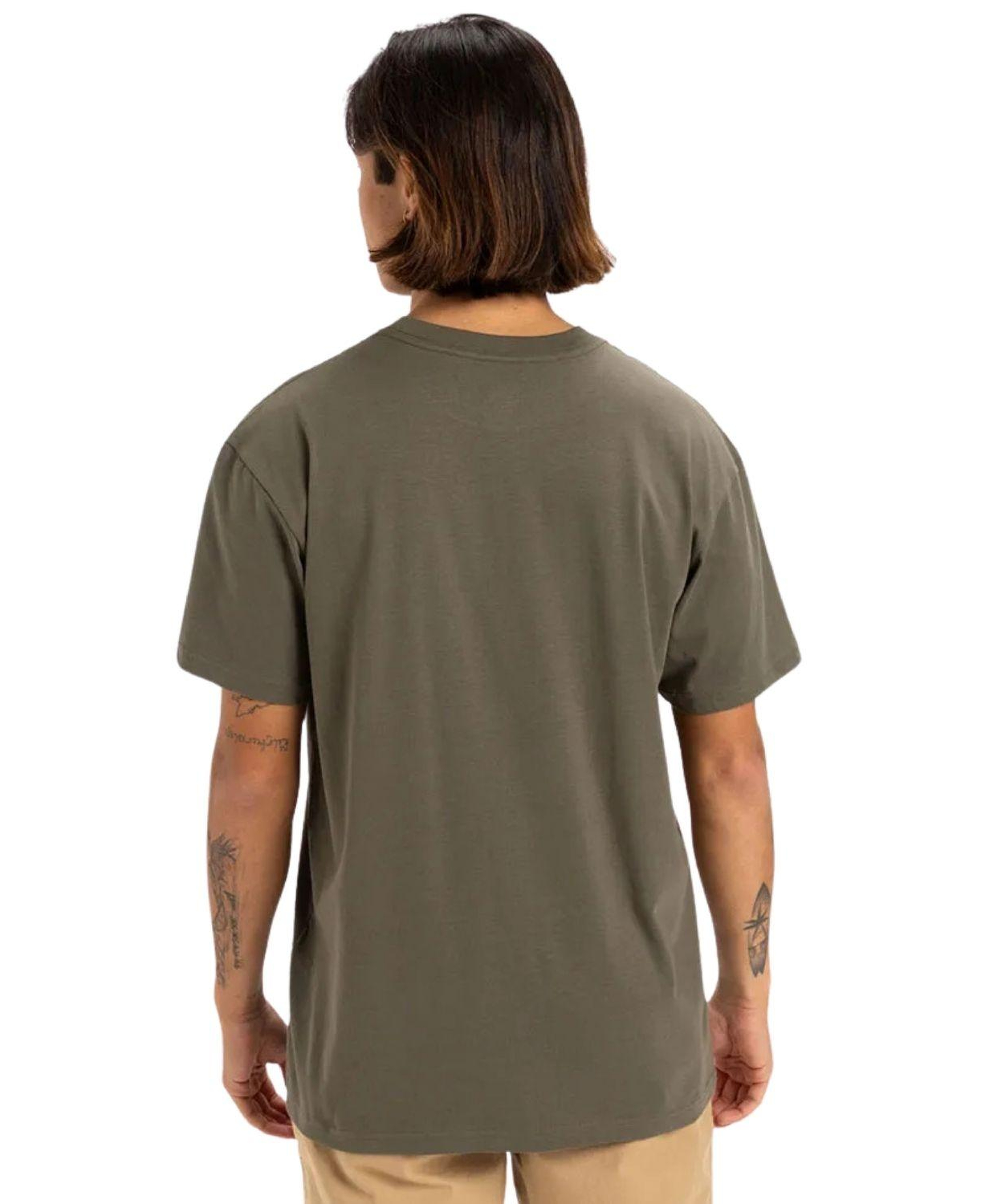Quiksilver Skull Lines Erkek Tişört