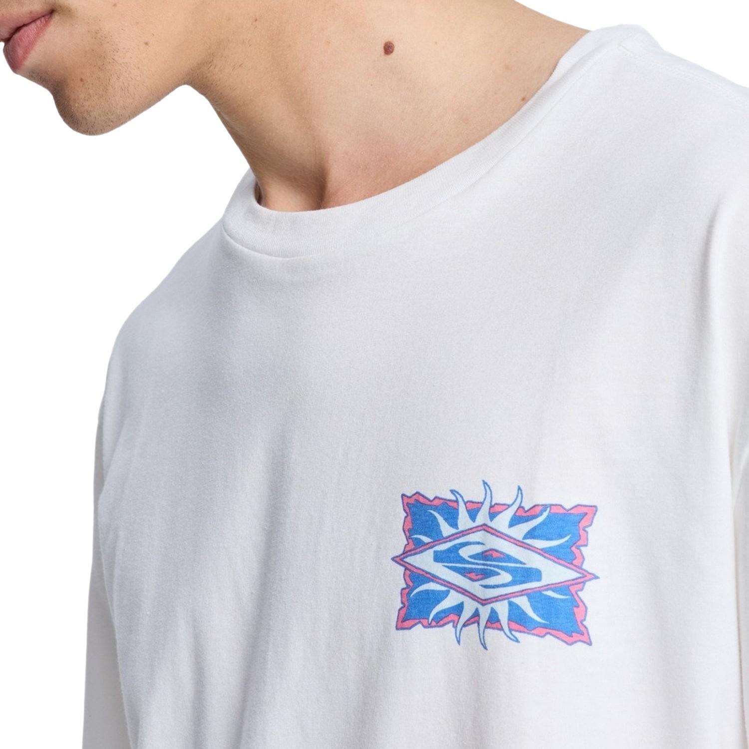 Quiksilver Ev Starfish Sta Erkek Beyaz Tişört