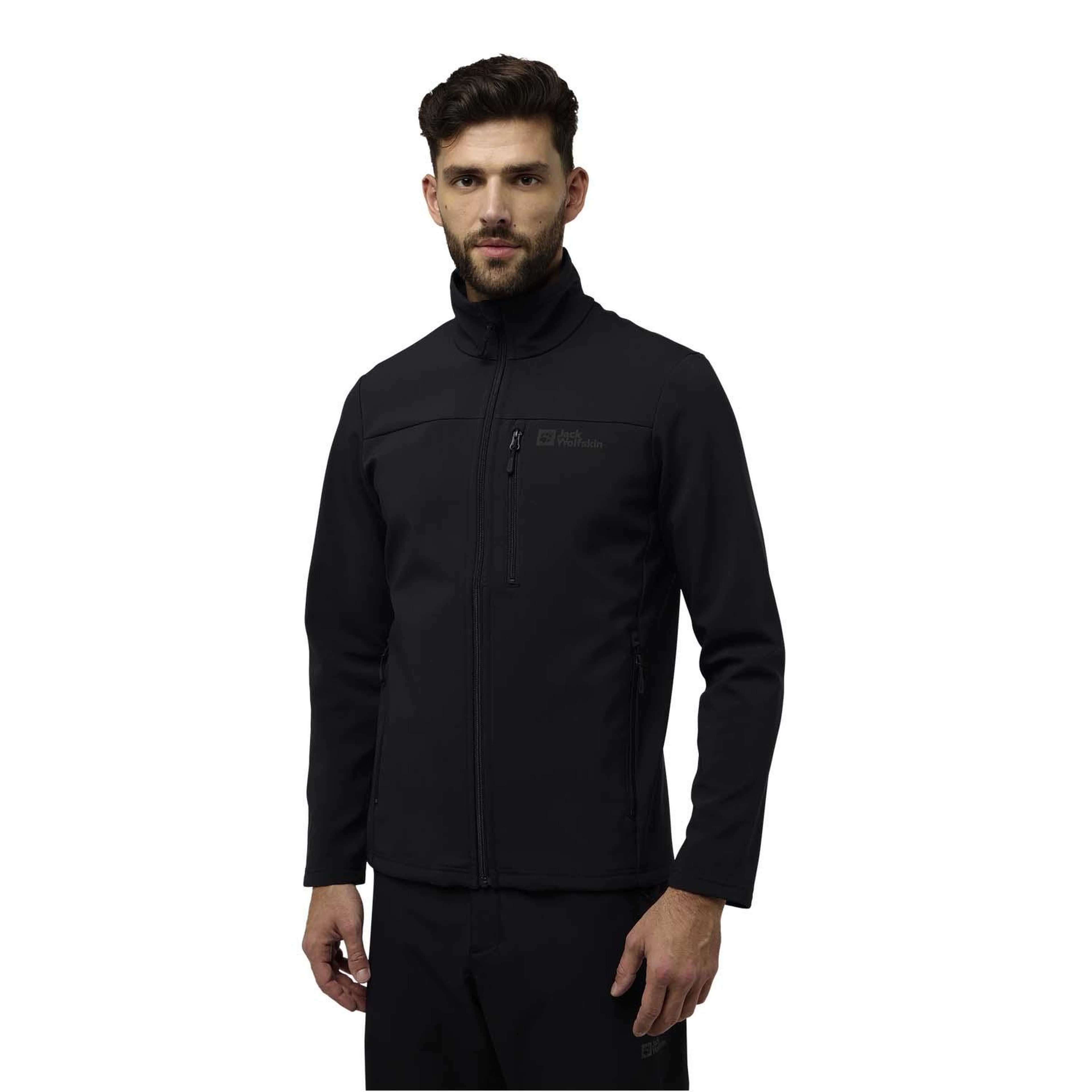Jack Wolfskin Whirlwind Men Erkek Siyah Softshell