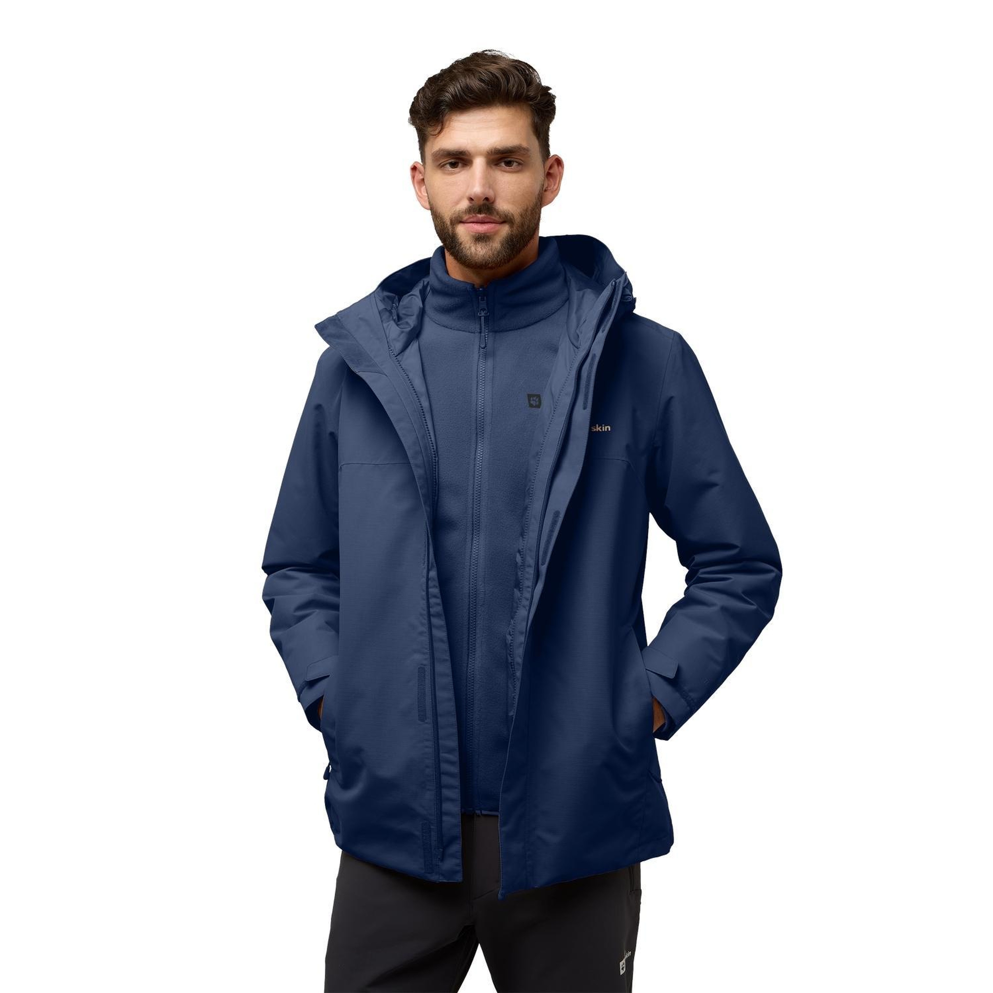 Jack Wolfskin Altenberg 3in1 Erkek Outdoor Ceketi