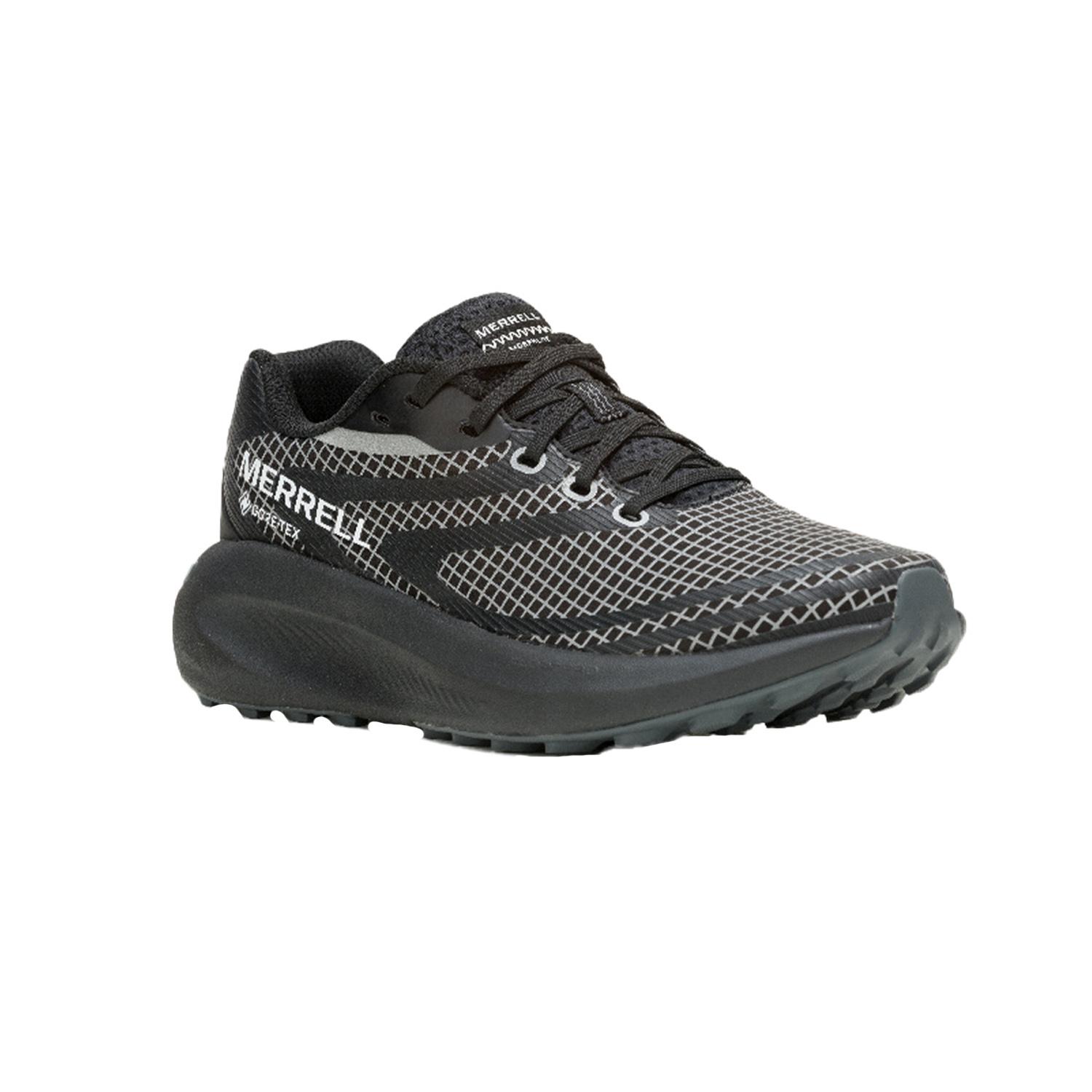 Merrell Morphlite Reflective Gore-Tex Kadın Siyah Yol Koşusu Ayakkabısı
