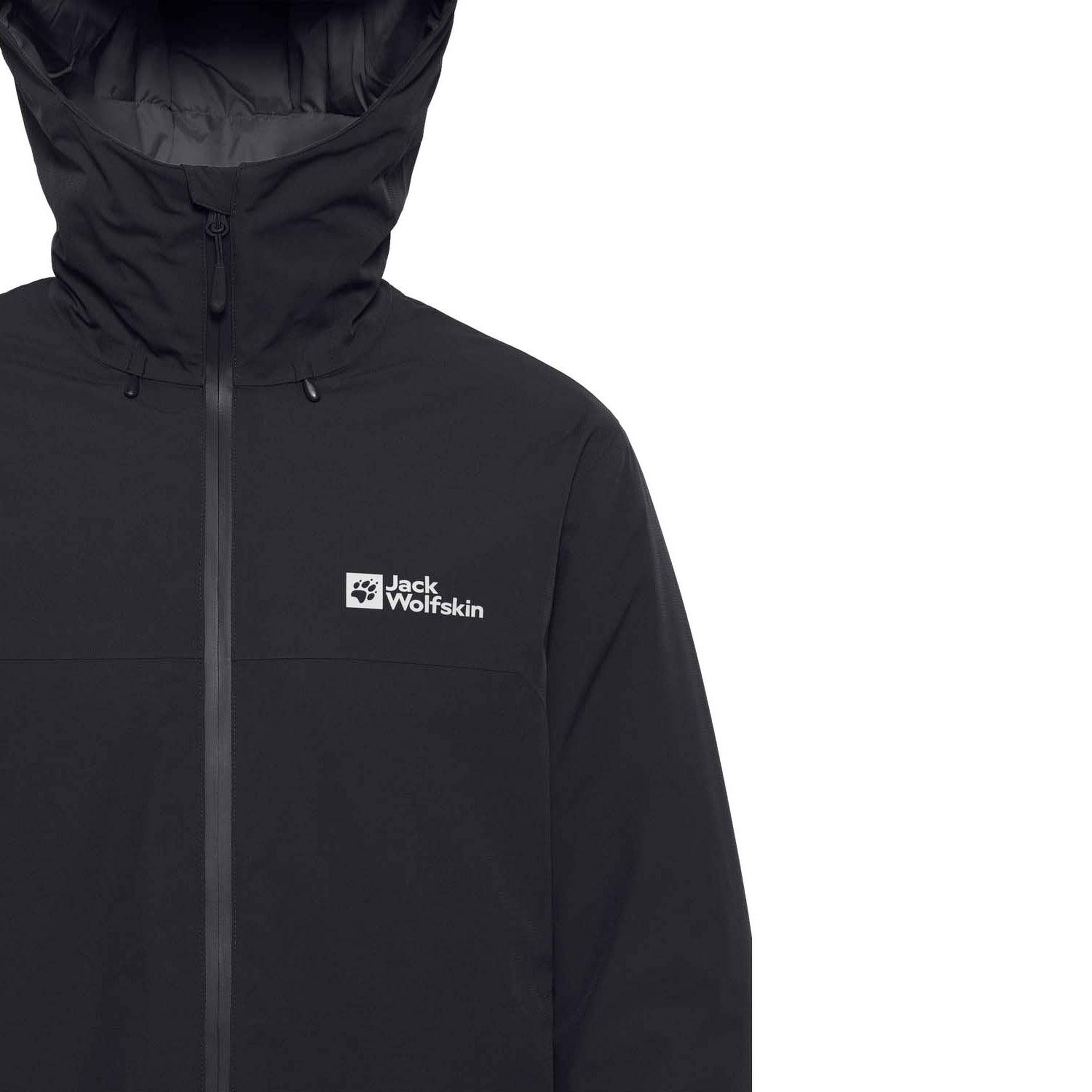 Jack Wolfskin Wisper Ins Erkek Siyah Outdoor Ceketi