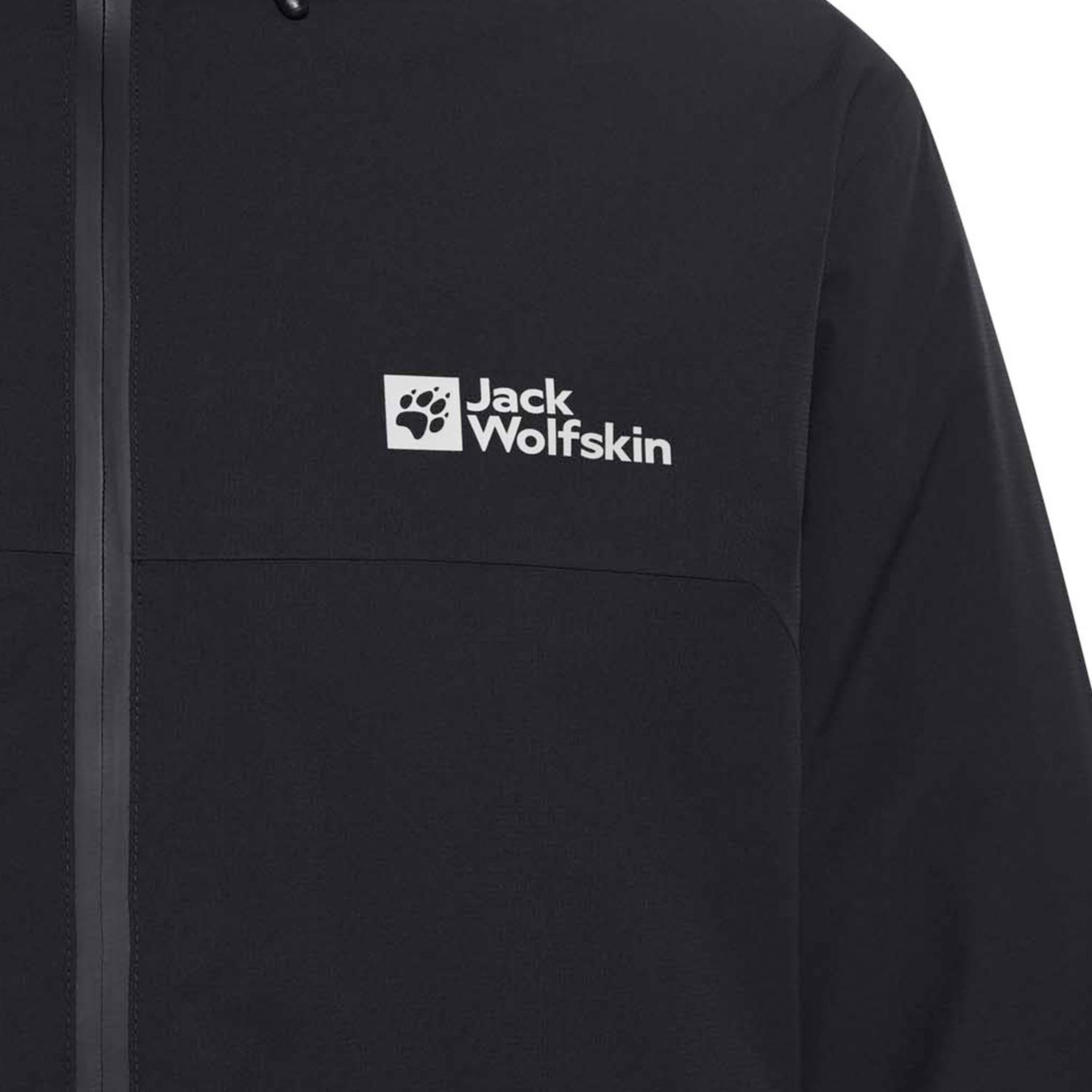 Jack Wolfskin Wisper Ins Erkek Siyah Outdoor Ceketi