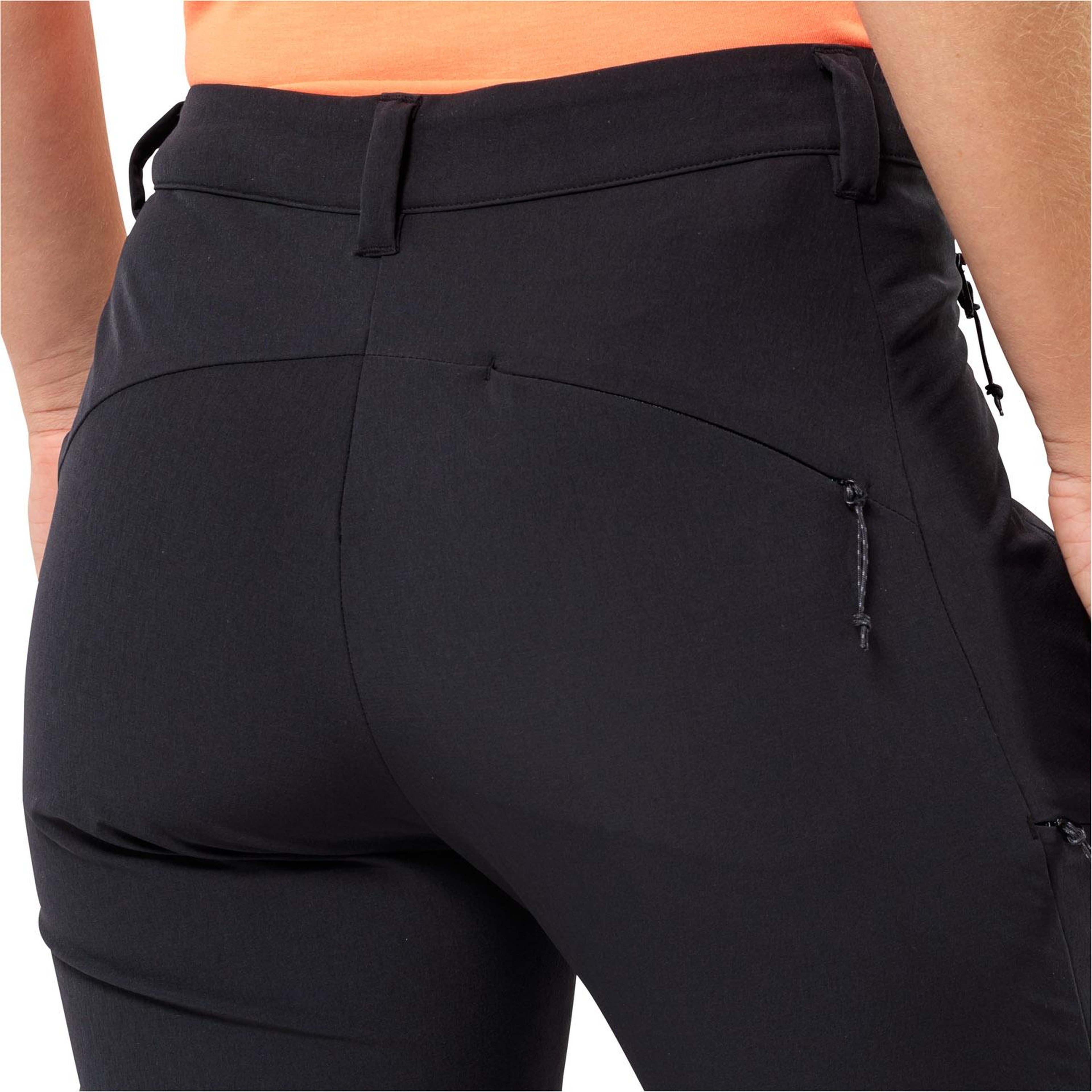 Jack Wolfskin Holdsteig Kadın Siyah Outdoor Pantolonu