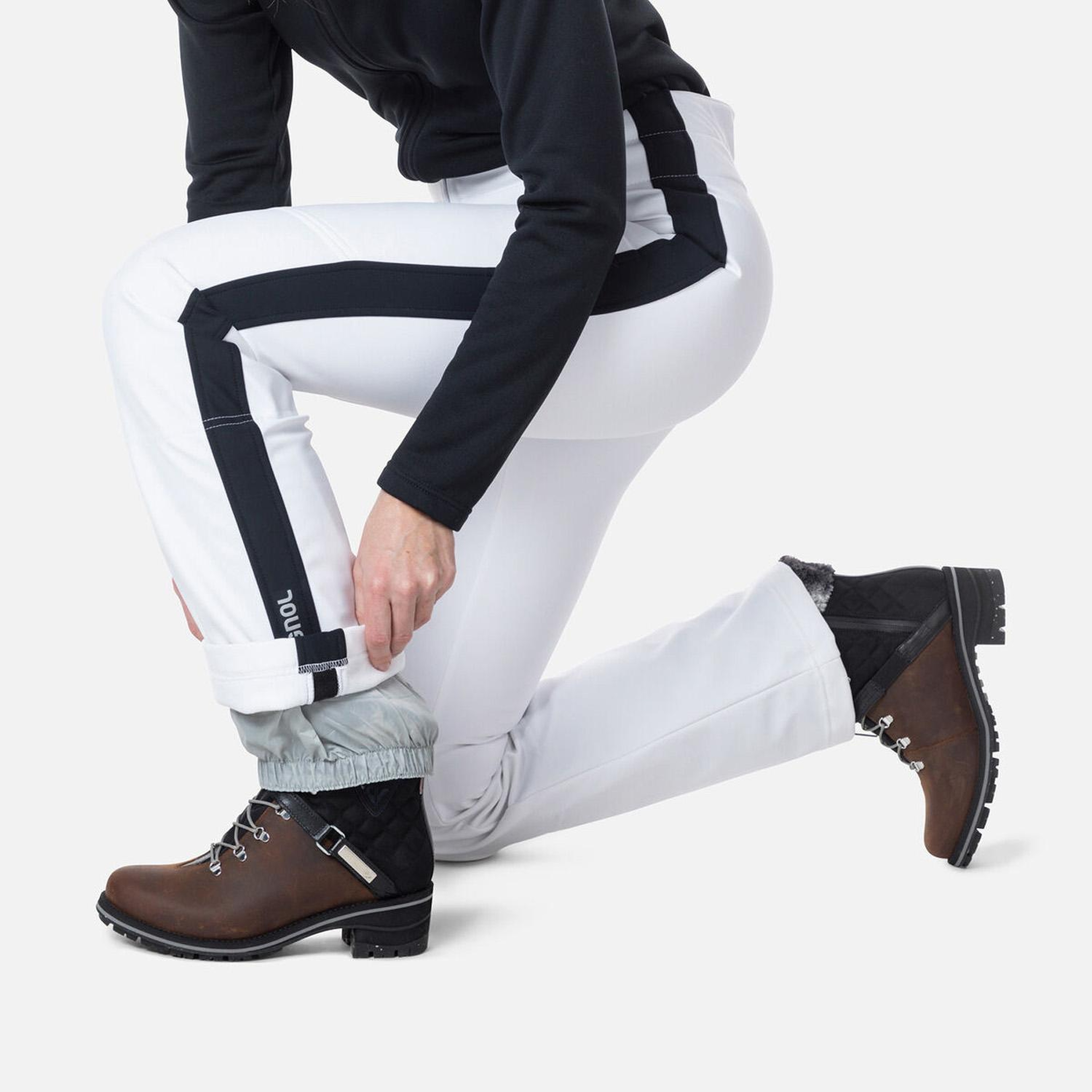 Rossignol Resort Softshell Pant Kadın Beyaz Kayak Pantolonu