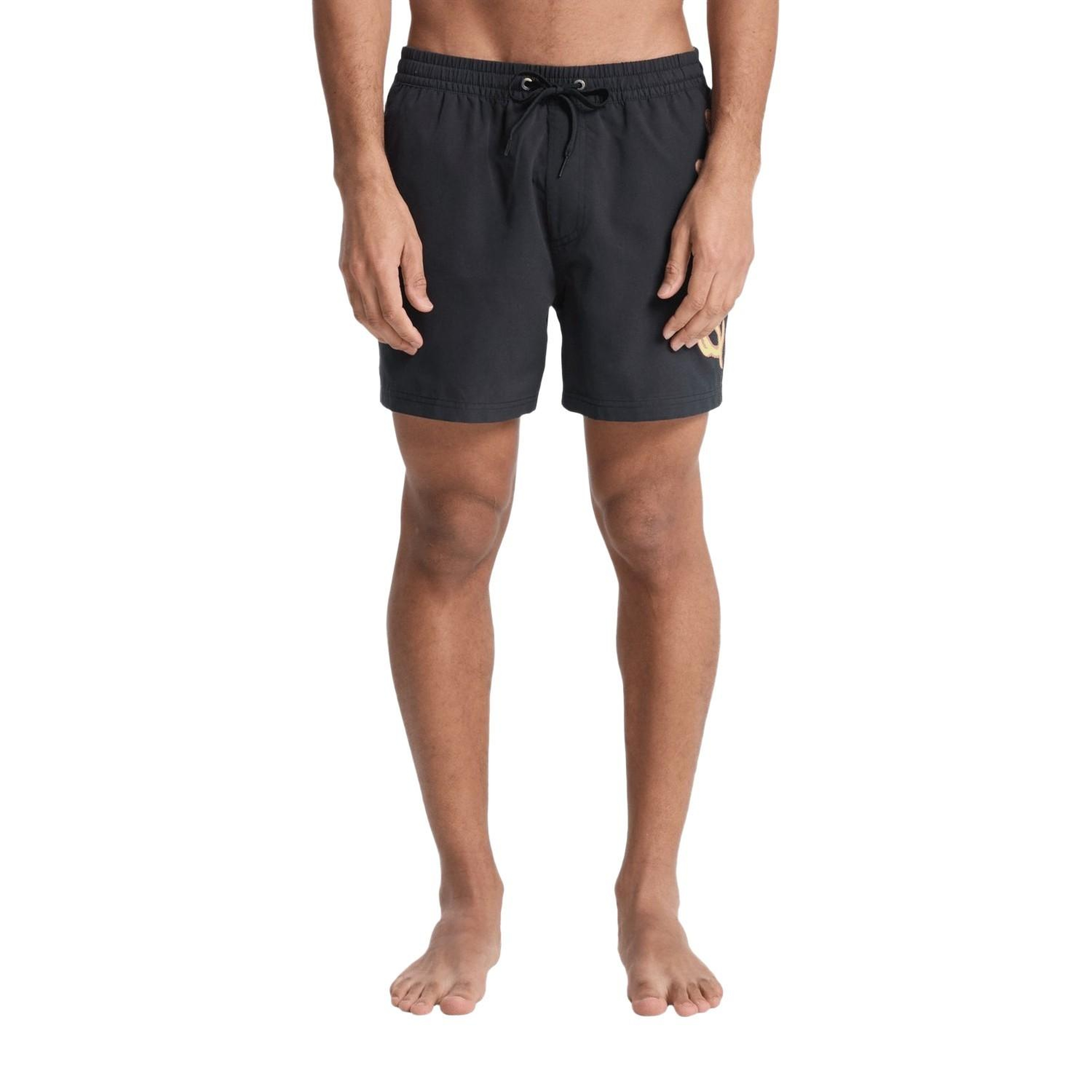 Quiksilver Evd Malibu Erkek Siyah Volley Short