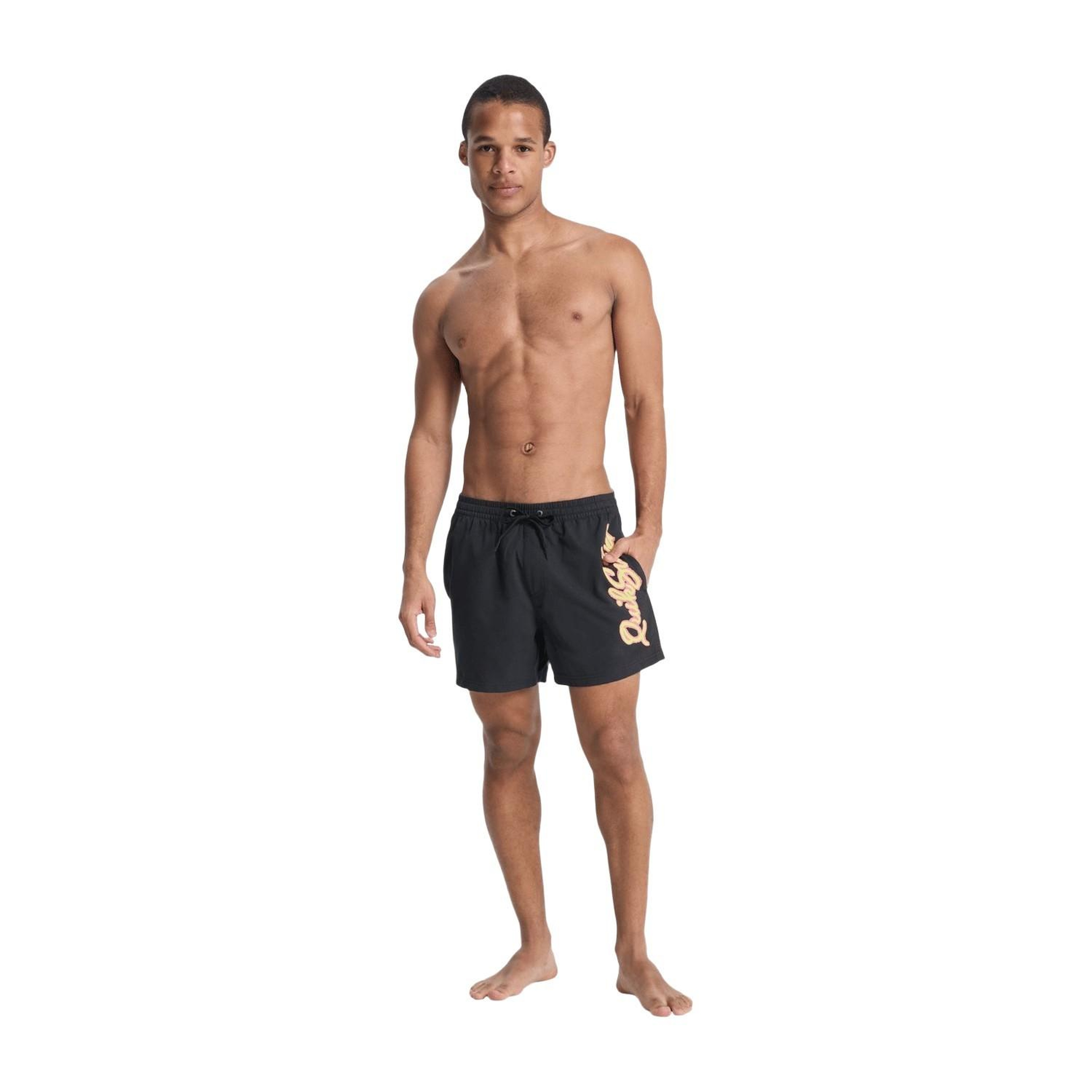 Quiksilver Evd Malibu Erkek Siyah Volley Short