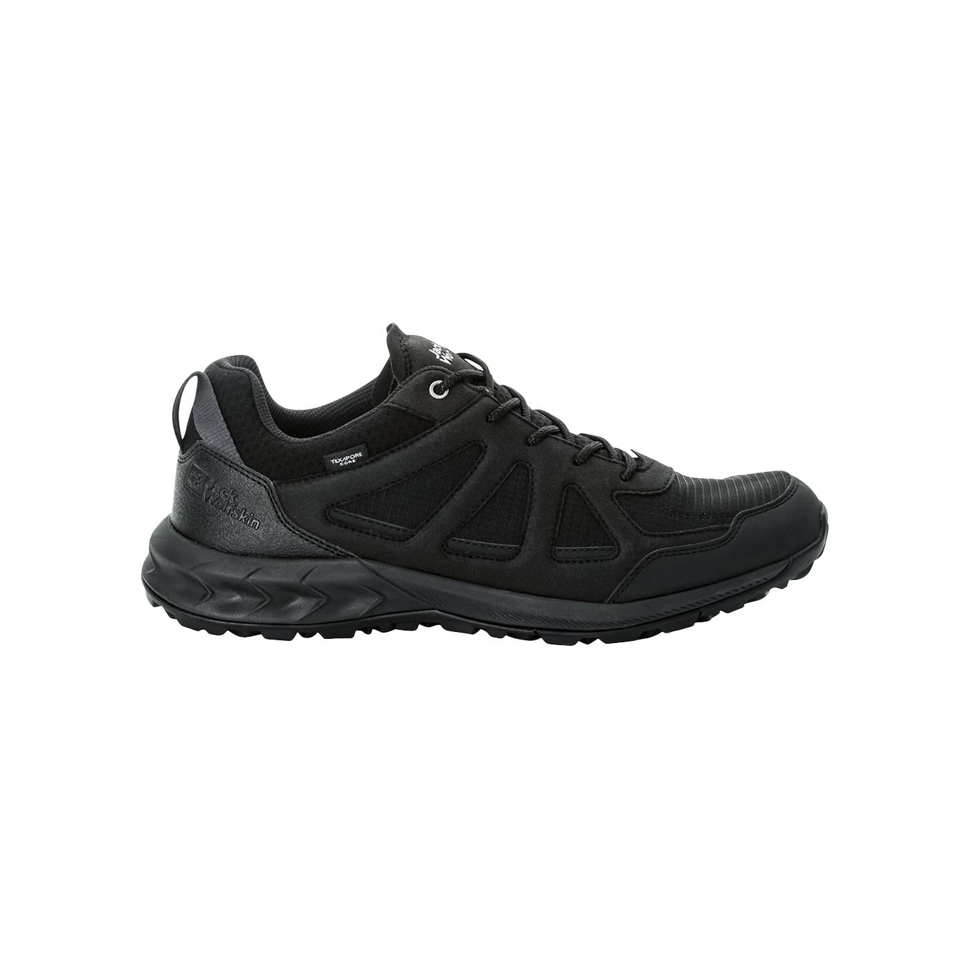Jack Wolfskin Woodland 2 Texapore Low Erkek Siyah Outdoor Ayakkabı