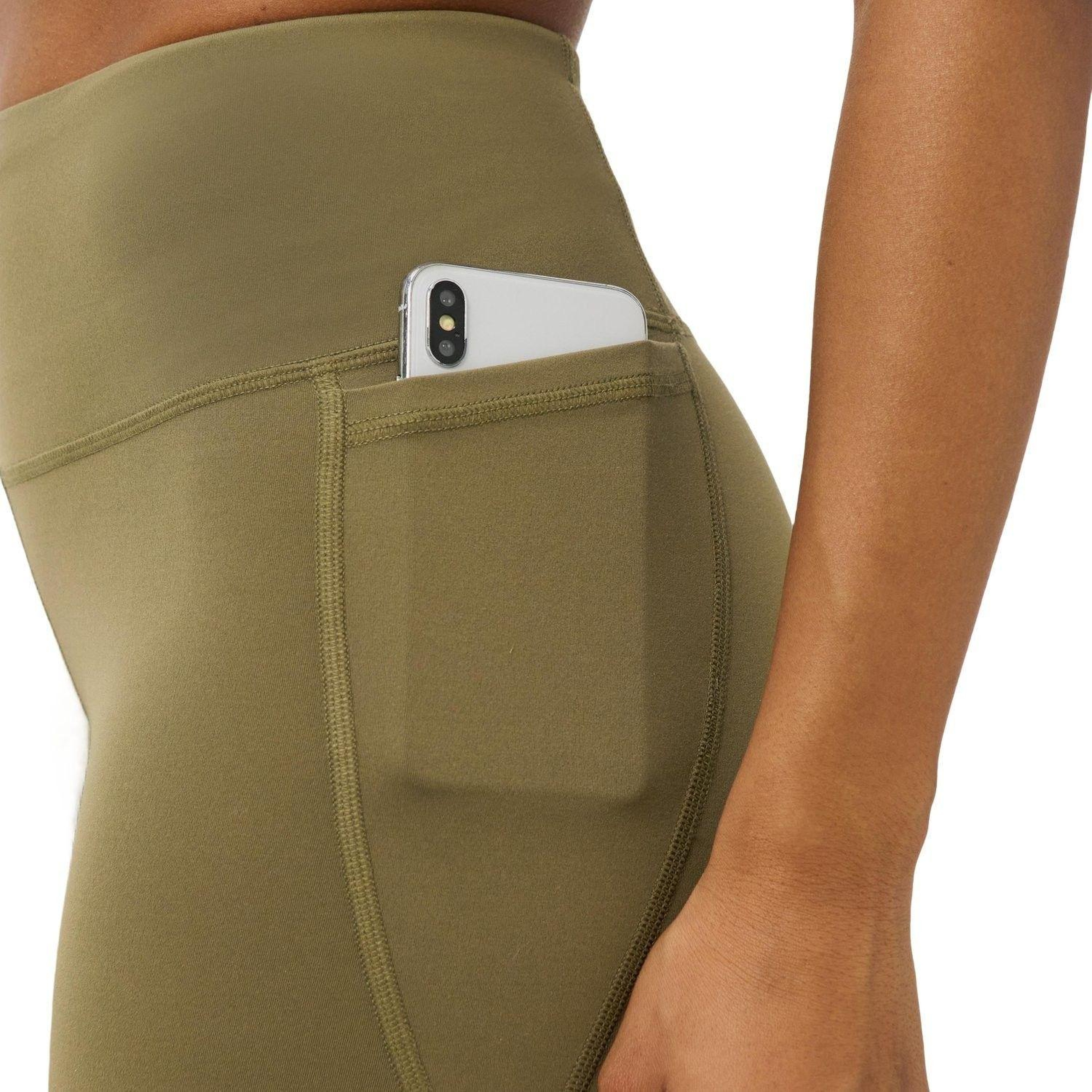 Sweaty Betty Ultimate Studio 6 Shorts Kadın Haki Şort