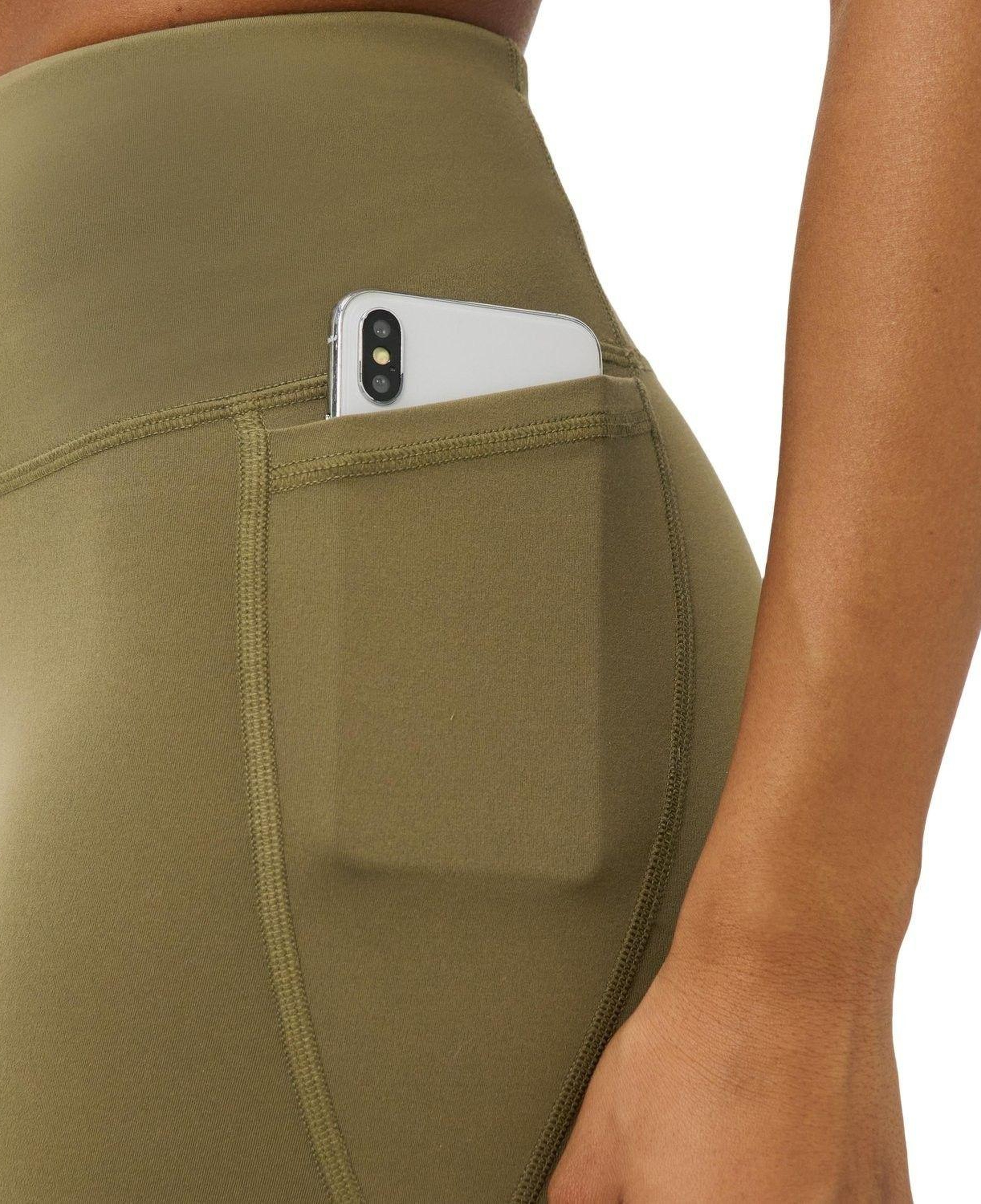 Sweaty Betty Ultimate Studio 6 Shorts Kadın Haki Şort
