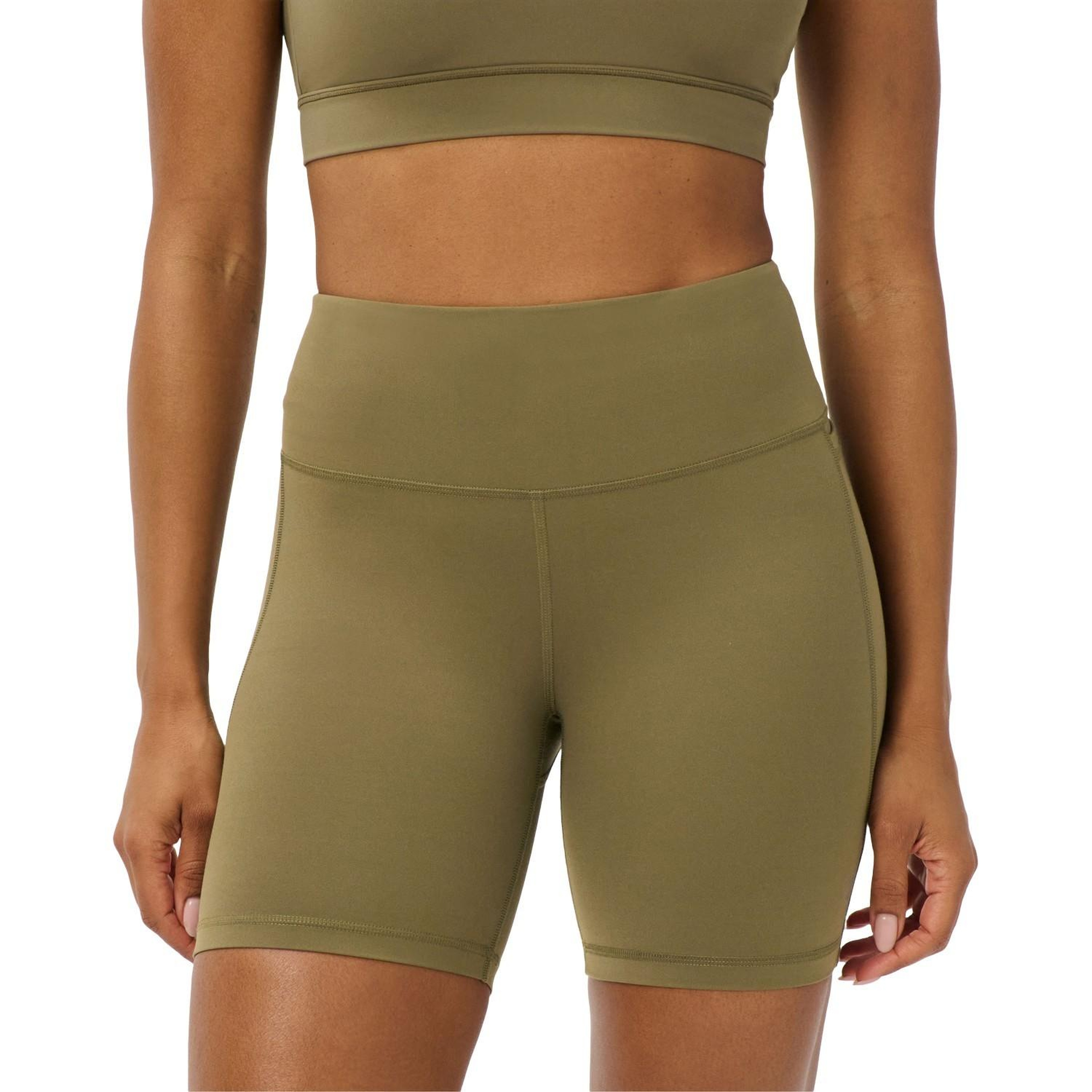 Sweaty Betty Ultimate Studio 6 Shorts Kadın Haki Şort