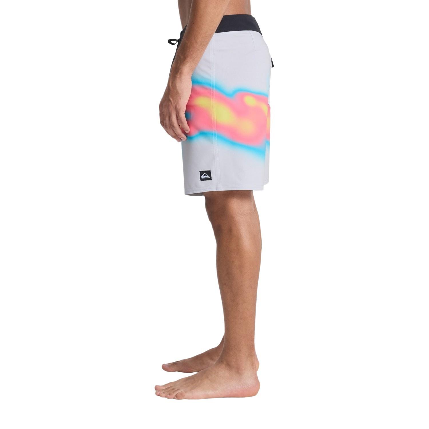 Quiksilver Surfsilk Straig Erkek Gri Boardshort