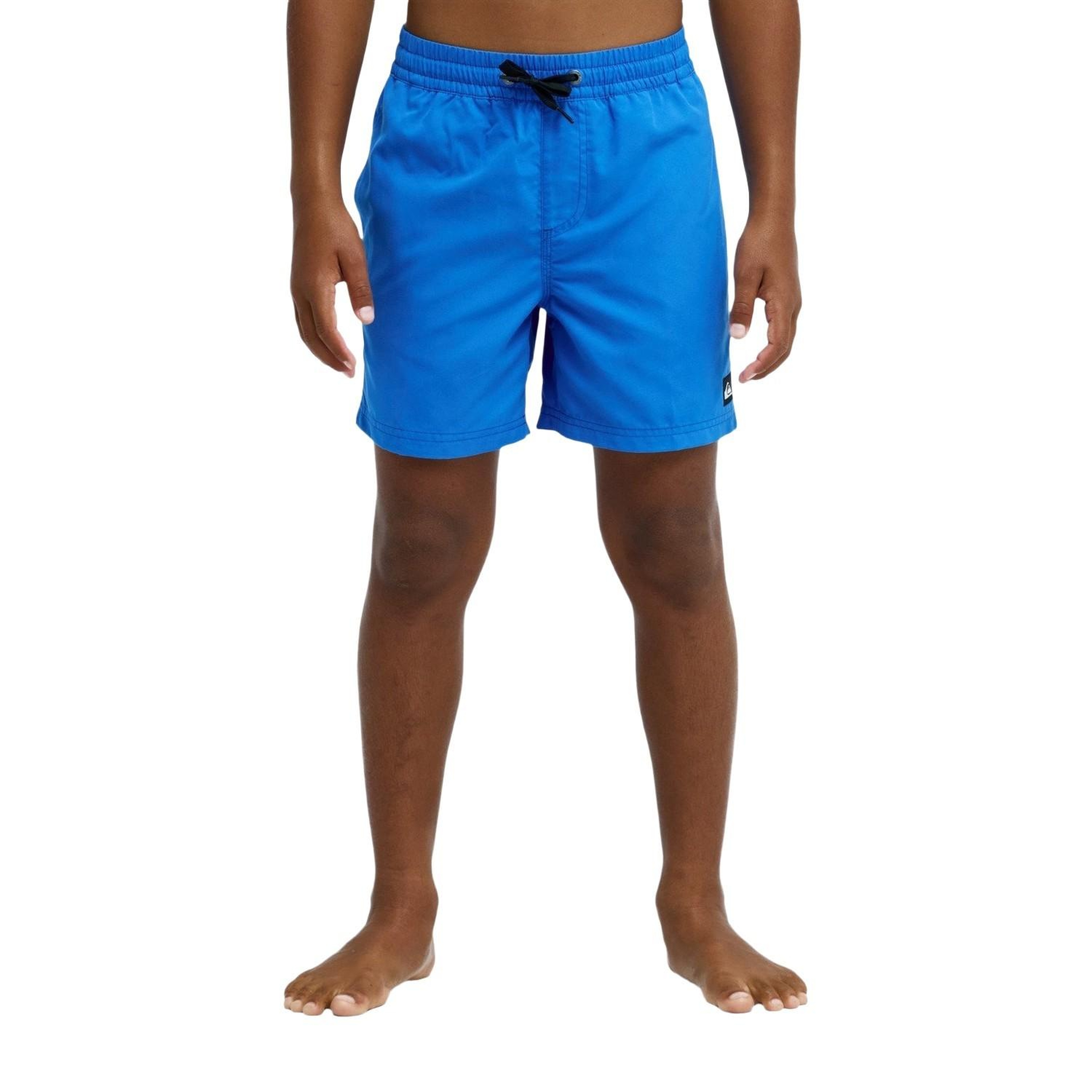 Quiksilver Evd Solid Erkek Çocuk Mavi Volley Short