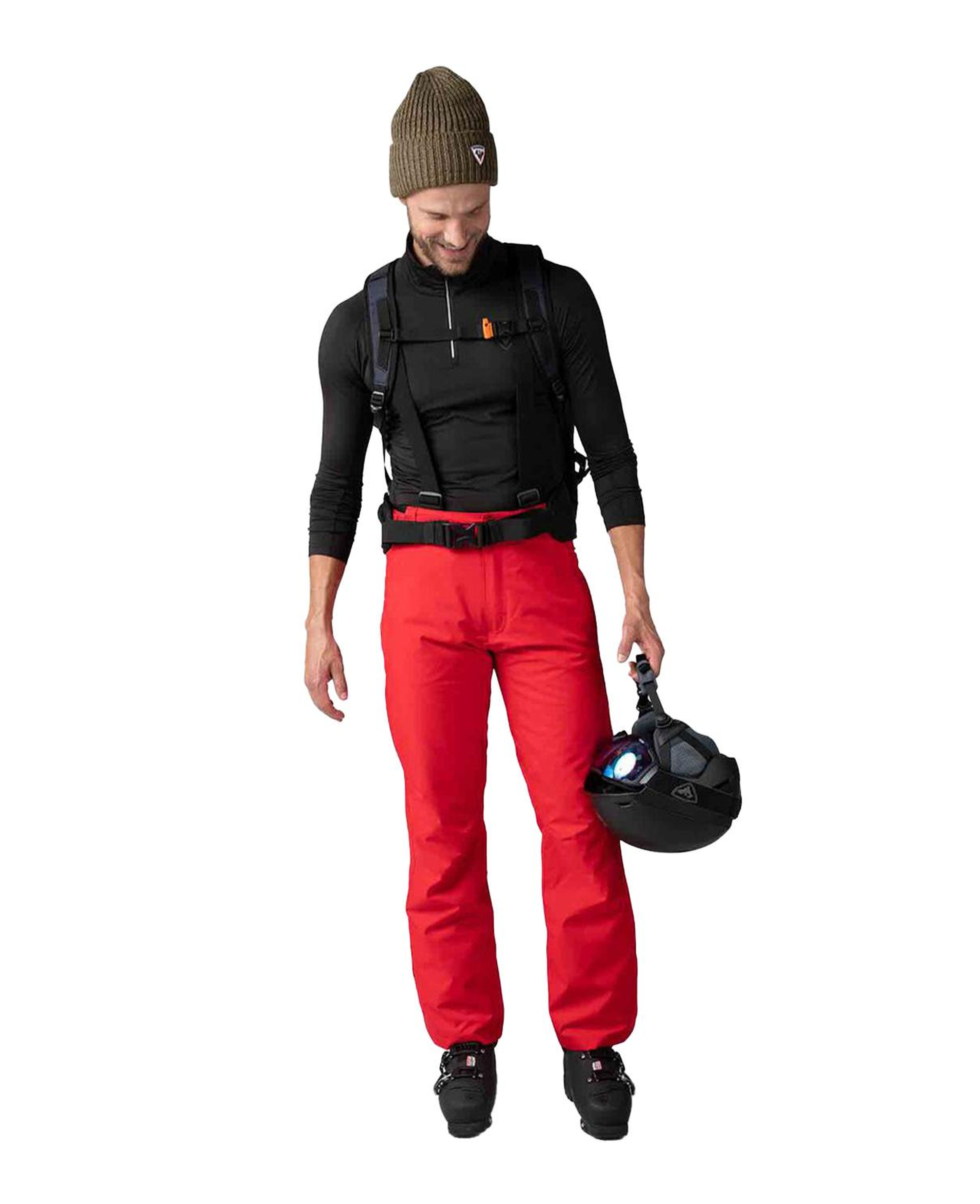 Rossignol Classique 12 Zip Erkek Siyah İçlik Üst