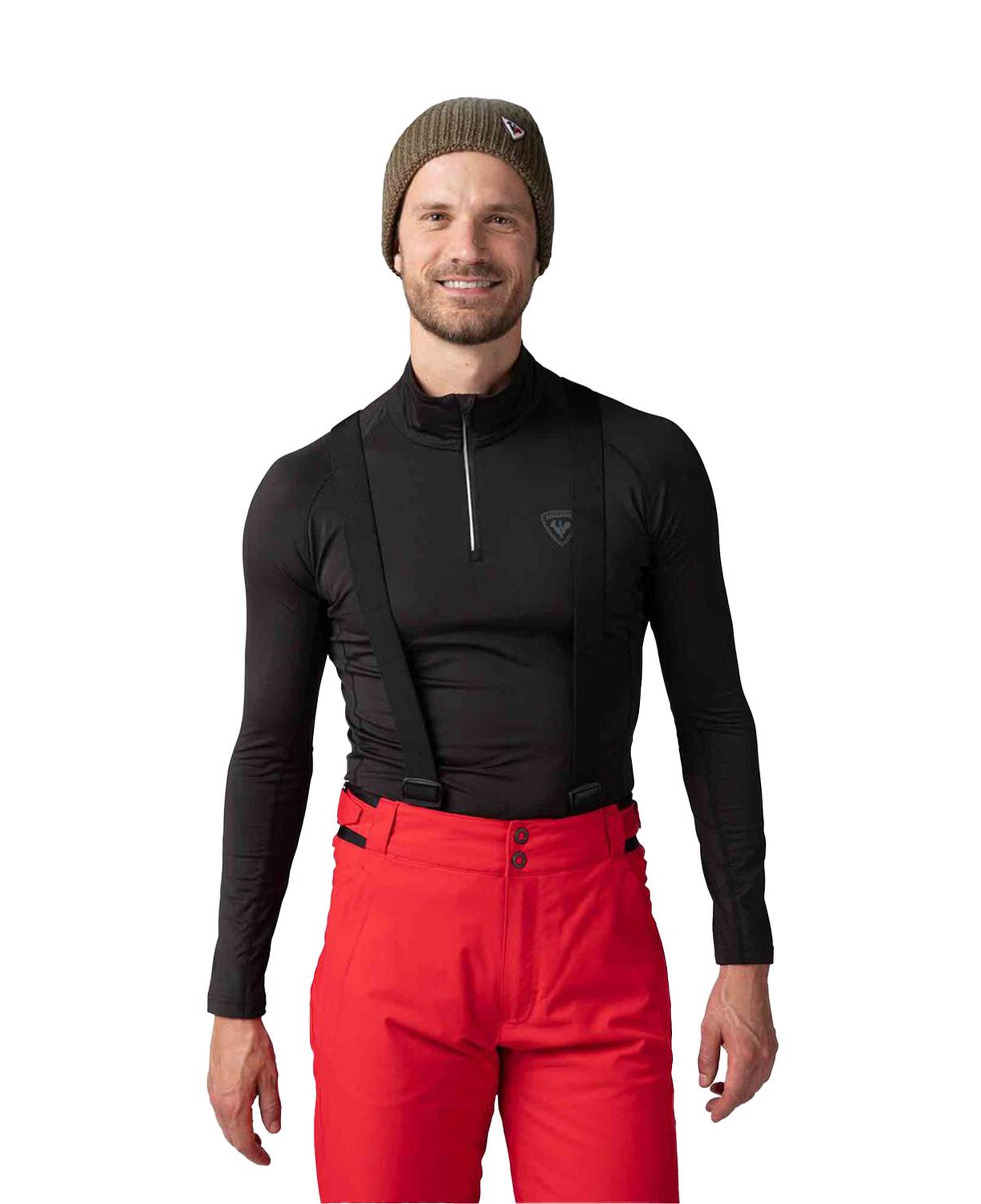 Rossignol Classique 12 Zip Erkek Siyah İçlik Üst