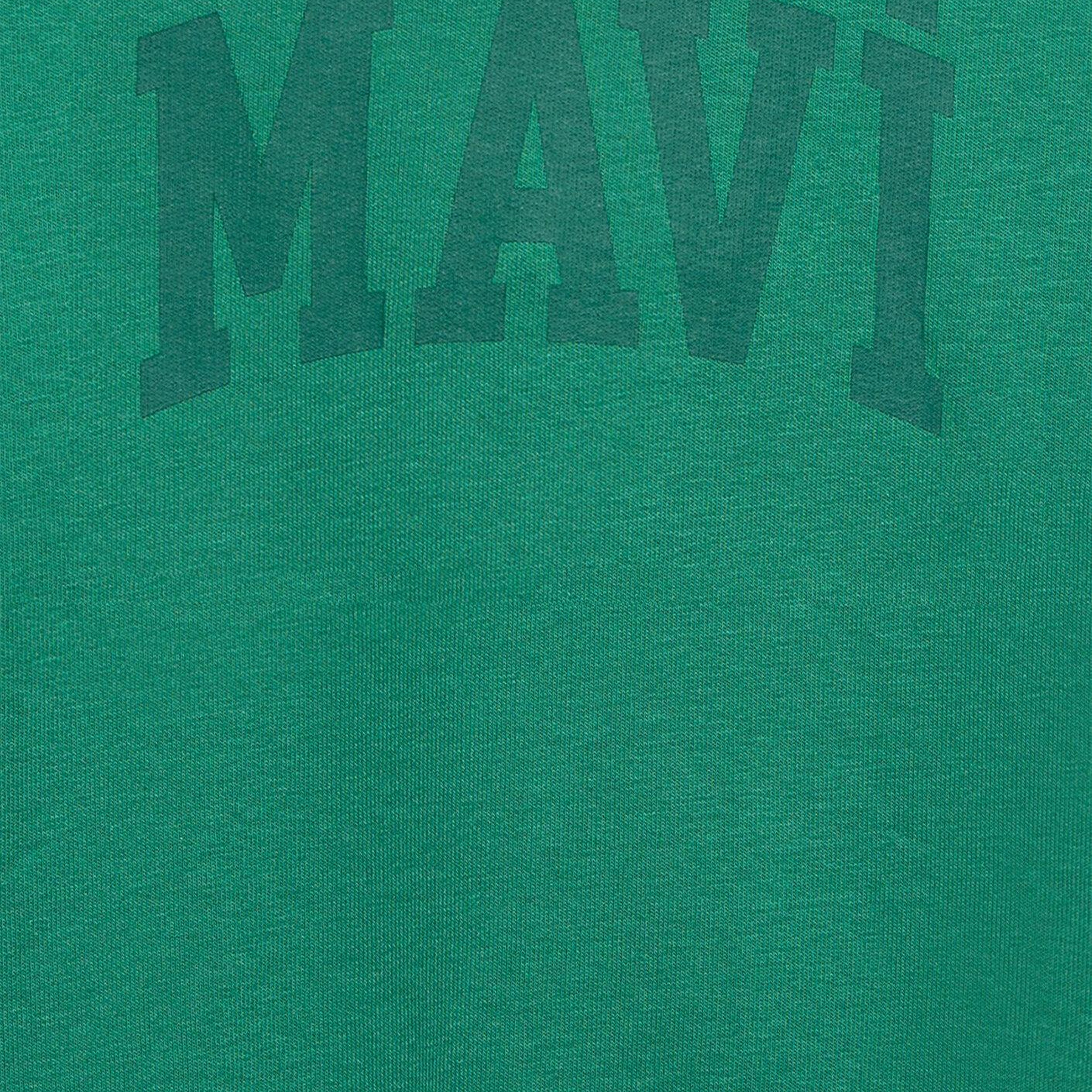 Mavi Mavi Logo Baskılı Yeşil Sweatshirt 6S10143-71697