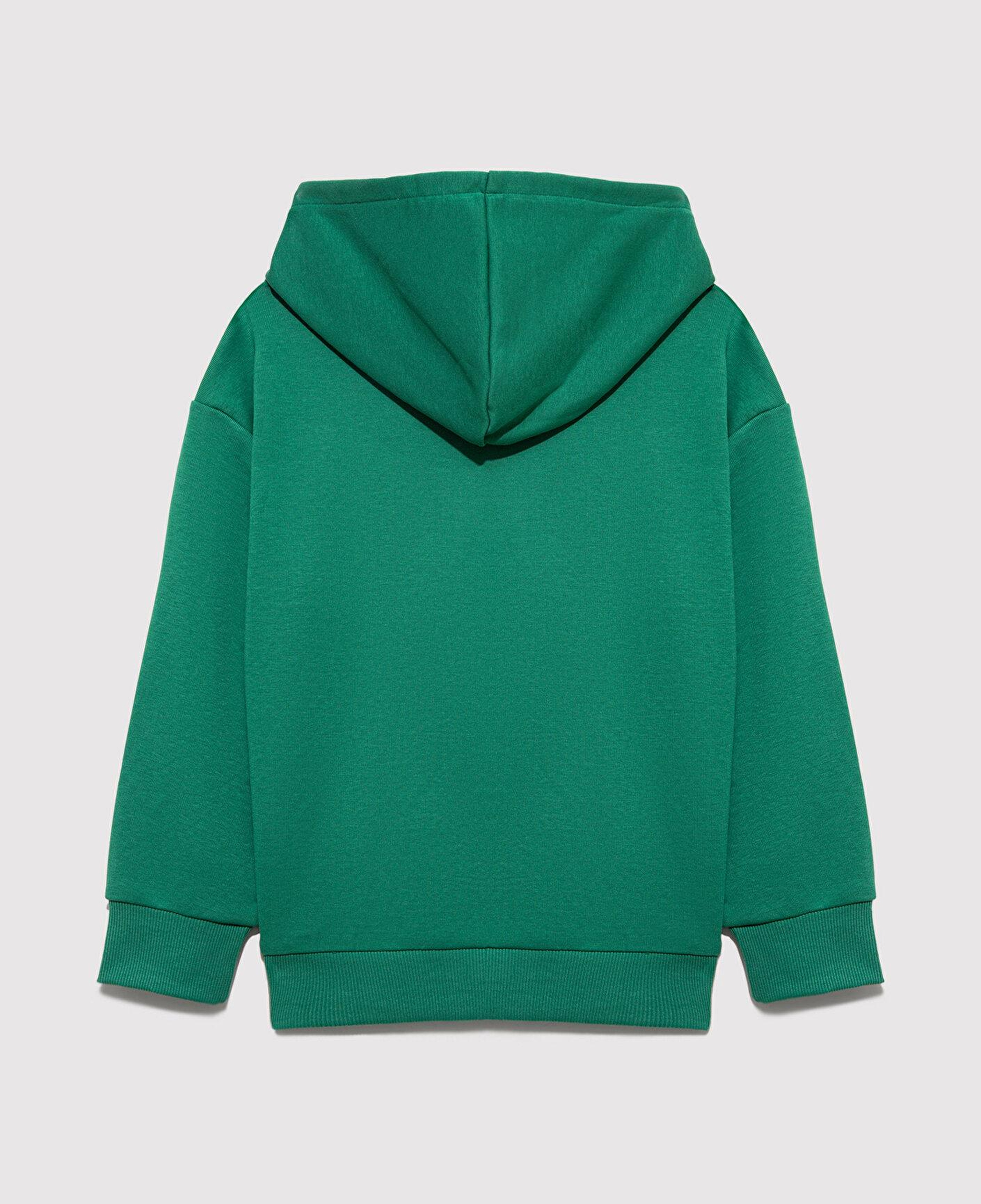 Mavi Mavi Logo Baskılı Yeşil Sweatshirt 6S10143-71697